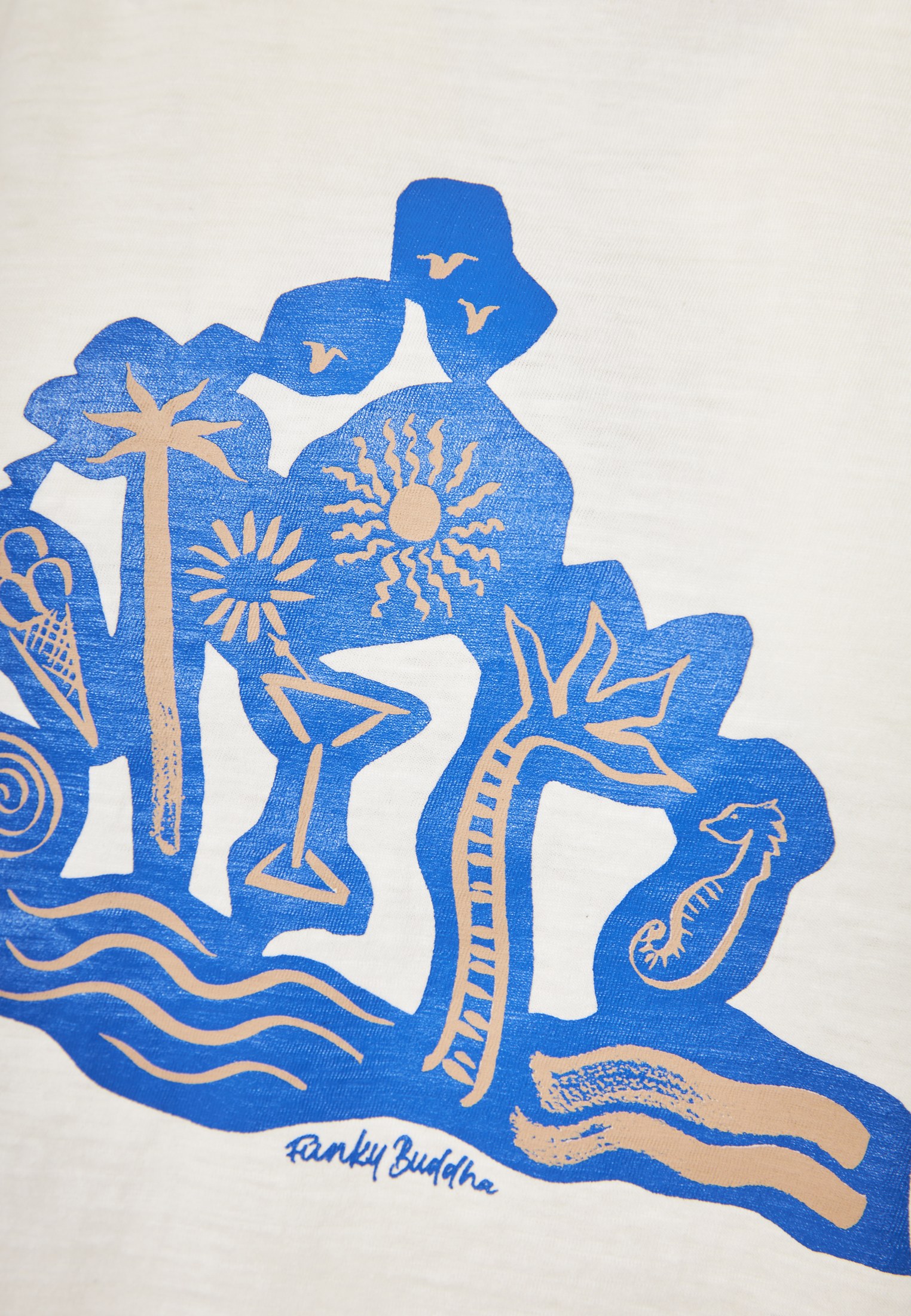 Women's Shirts Funky Buddha White