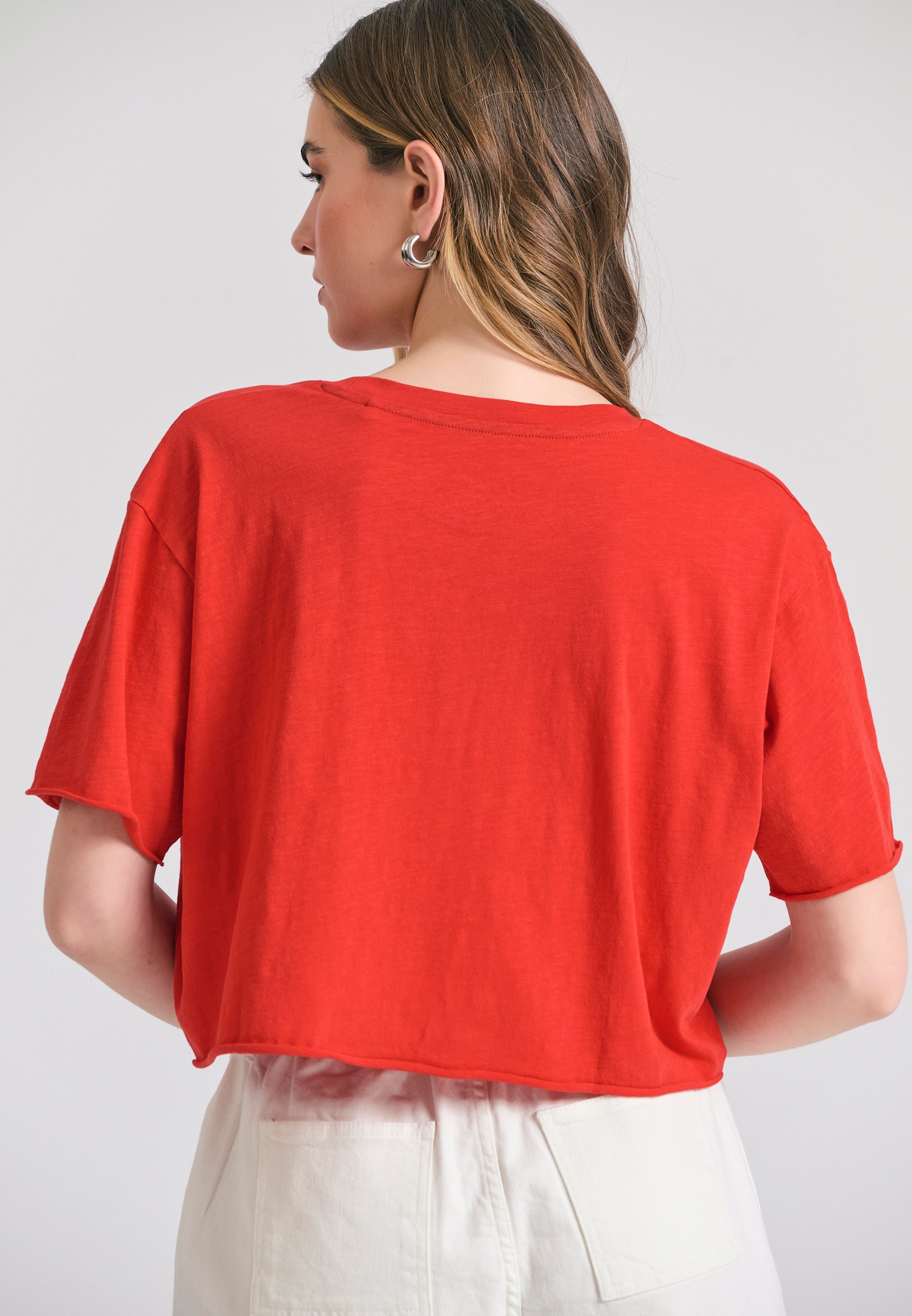 Women's Shirts Funky Buddha Red