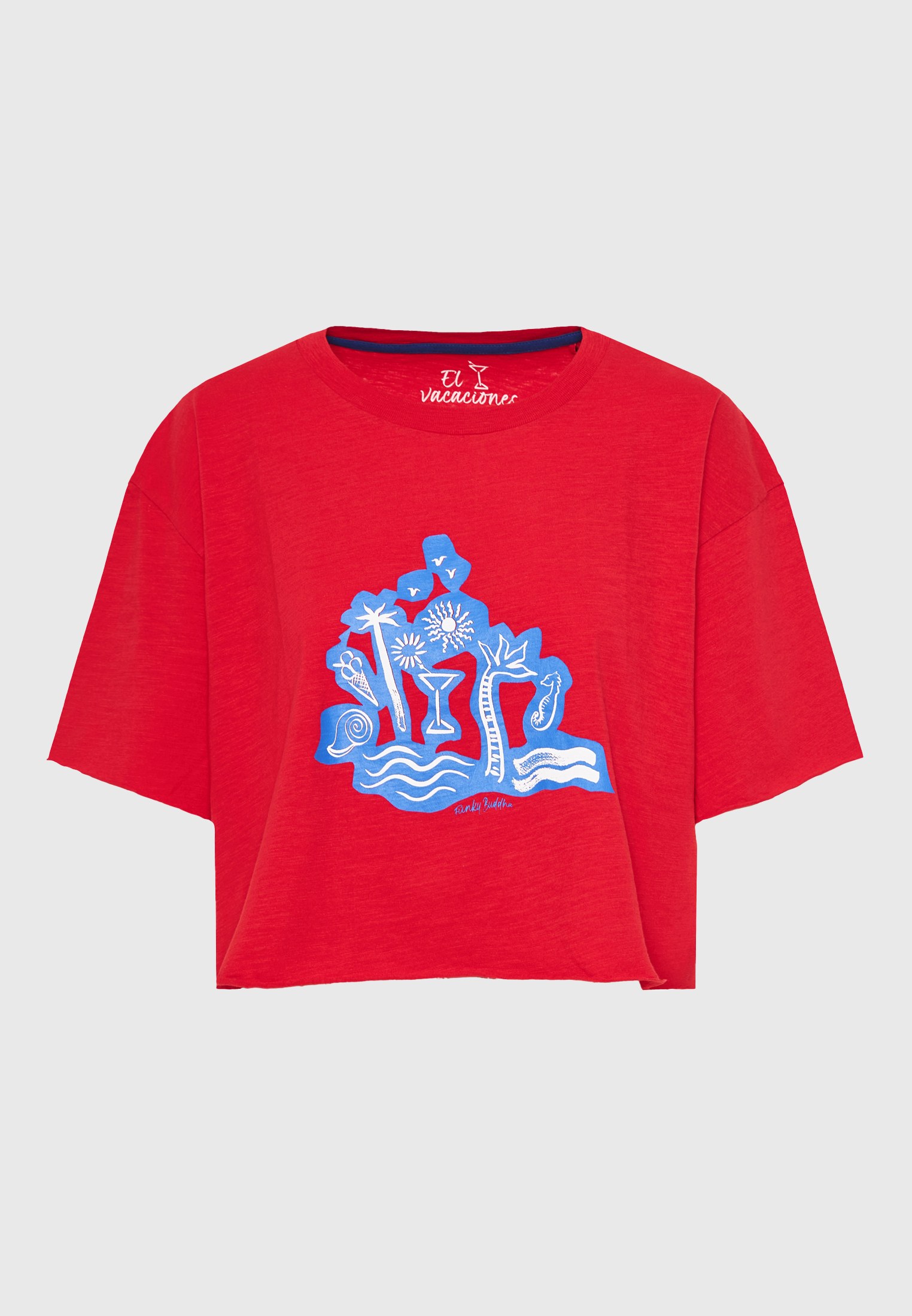 Women's Shirts Funky Buddha Red