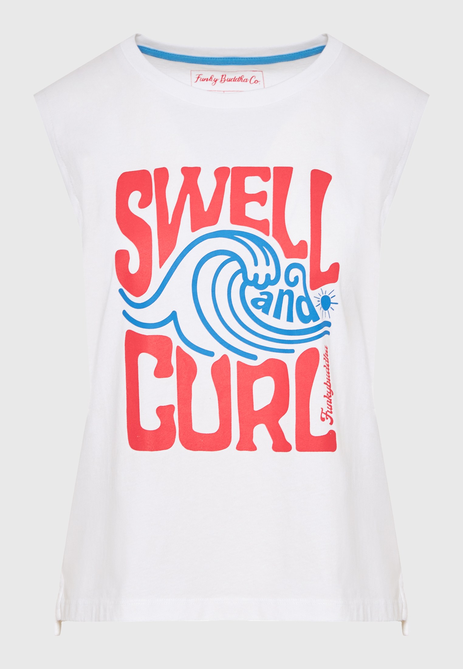 Women's Shirts Funky Buddha White