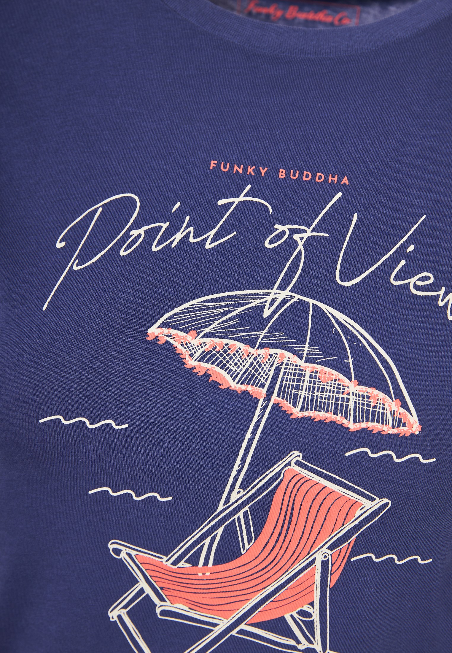 Women's Shirts Funky Buddha Blue