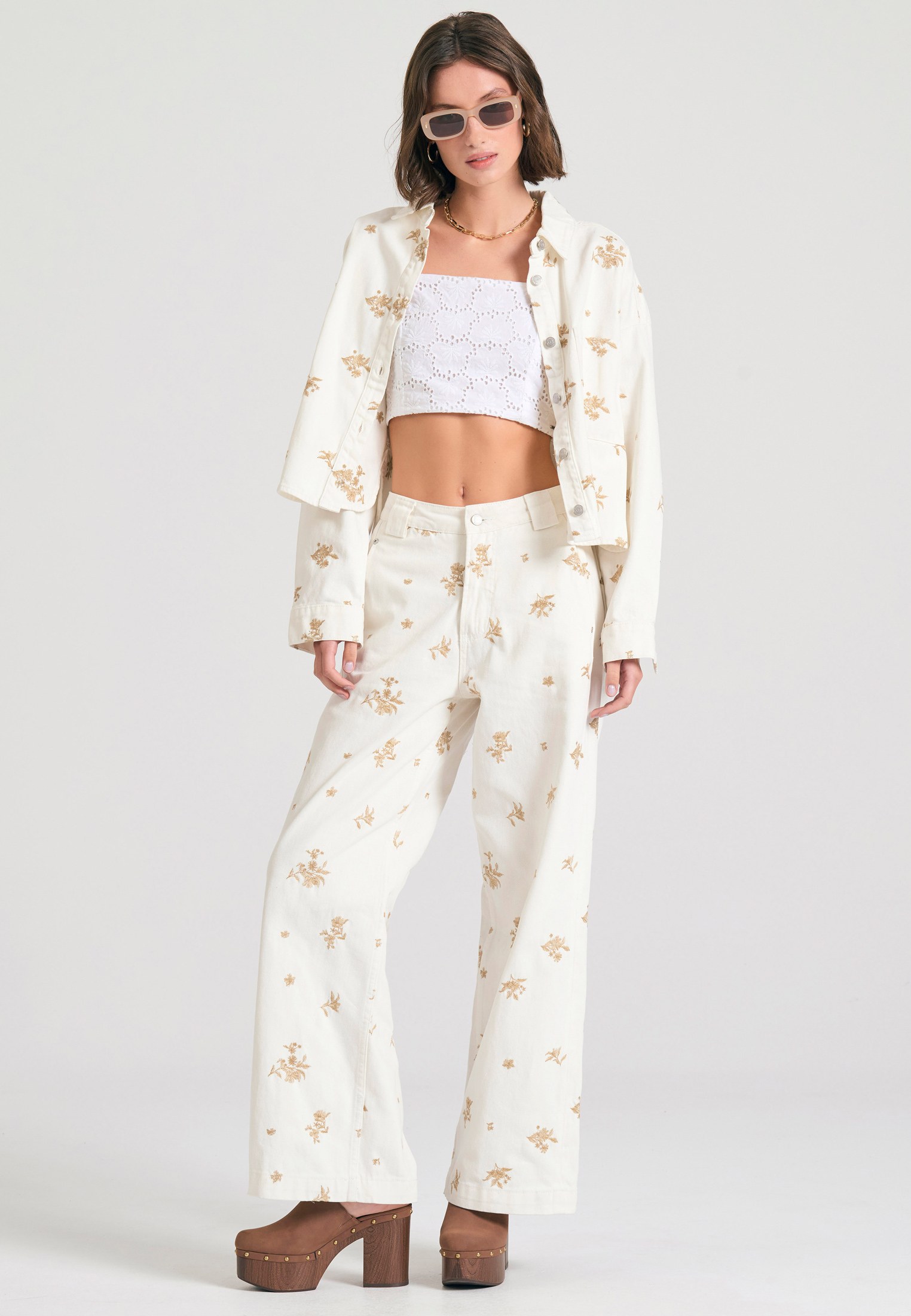 Women's Jackets Funky Buddha White