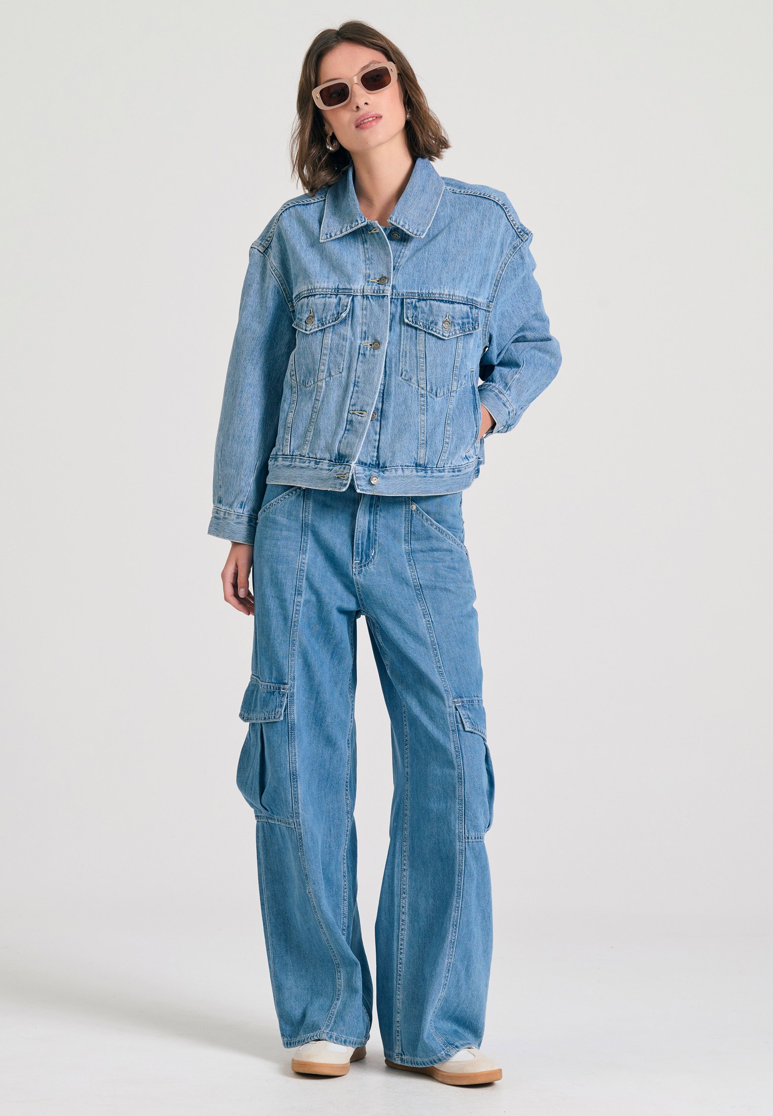 Women's Jackets Funky Buddha Blue