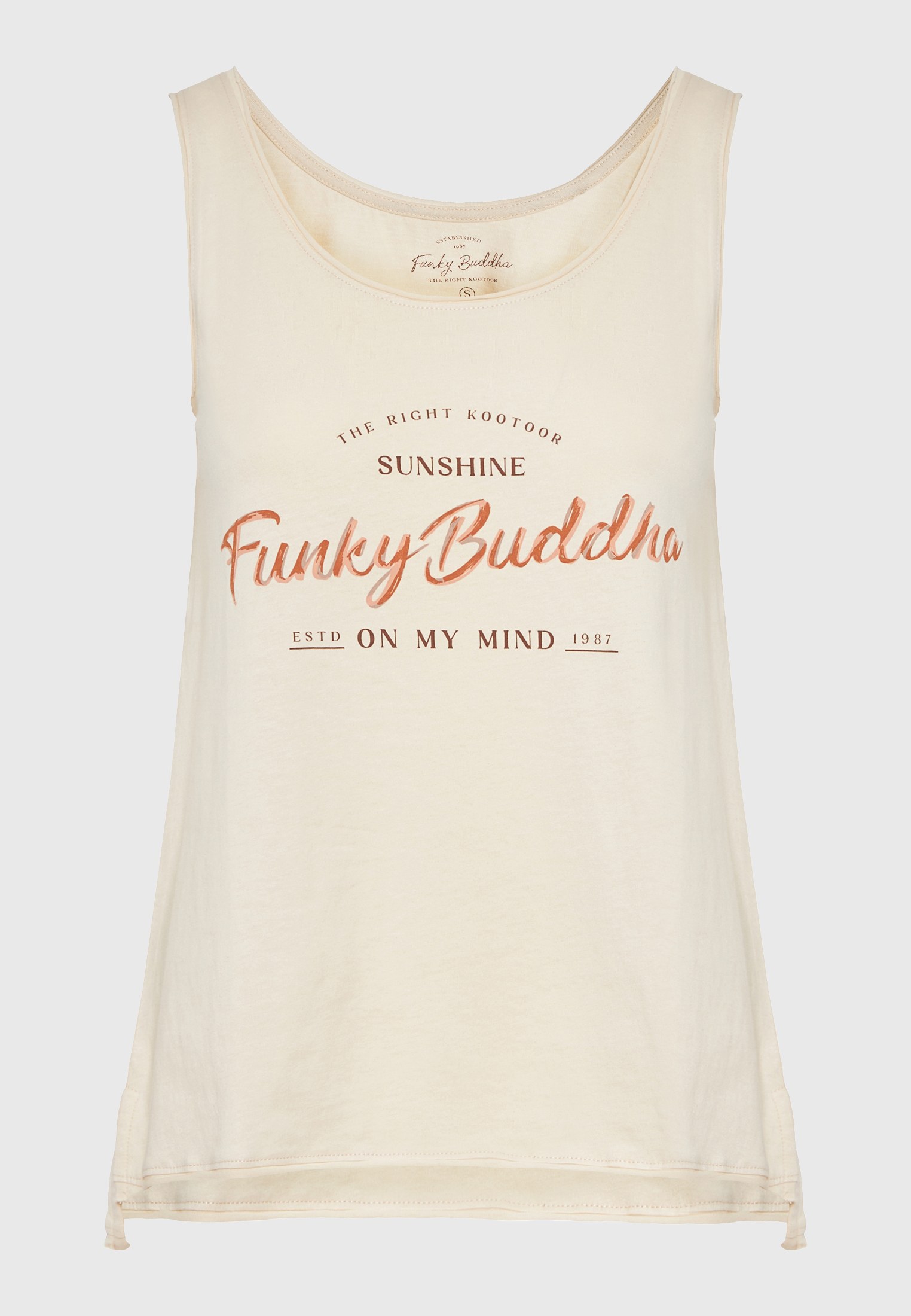 Women's Tops Funky Buddha White