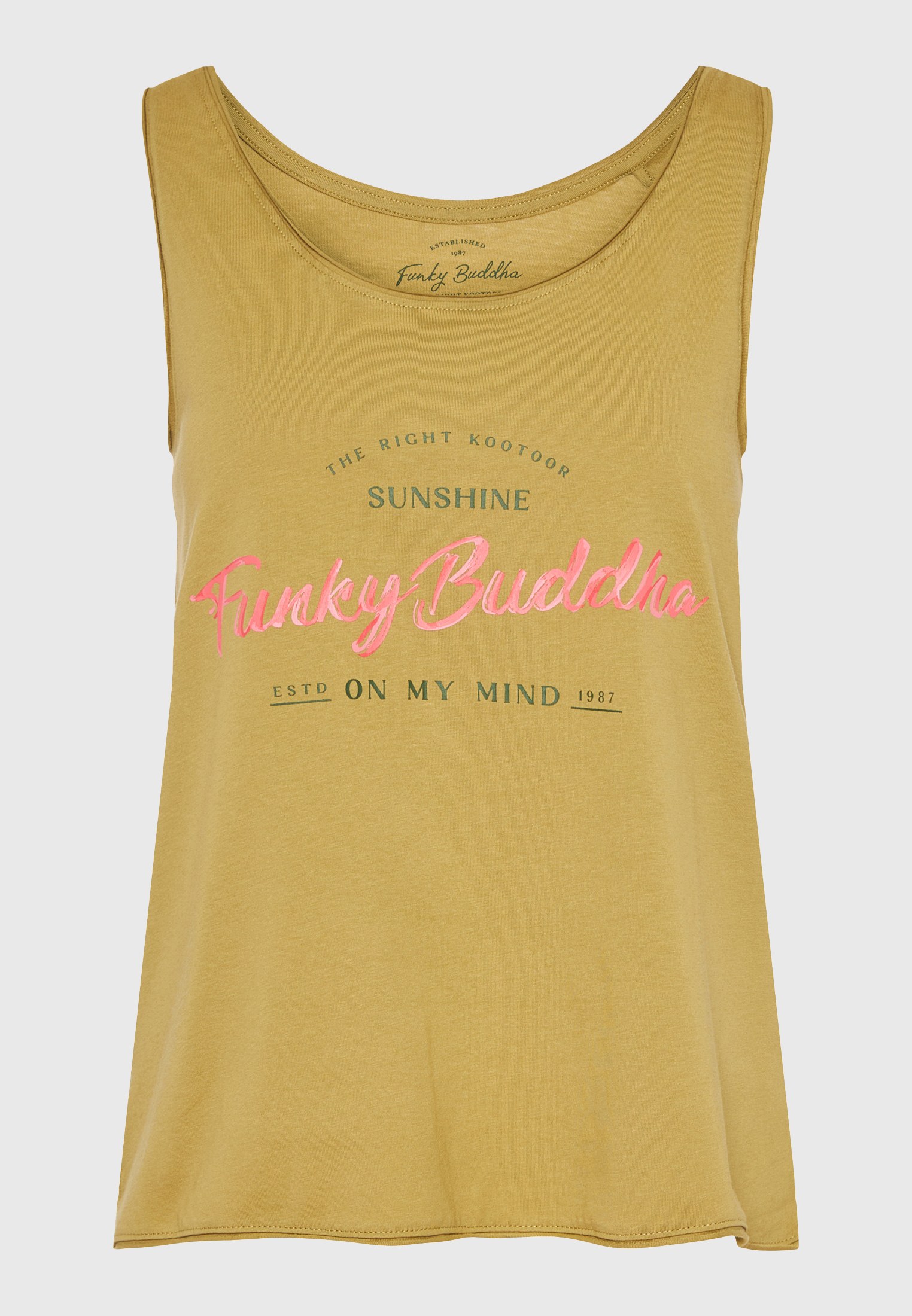 Women's Shirts Funky Buddha Green