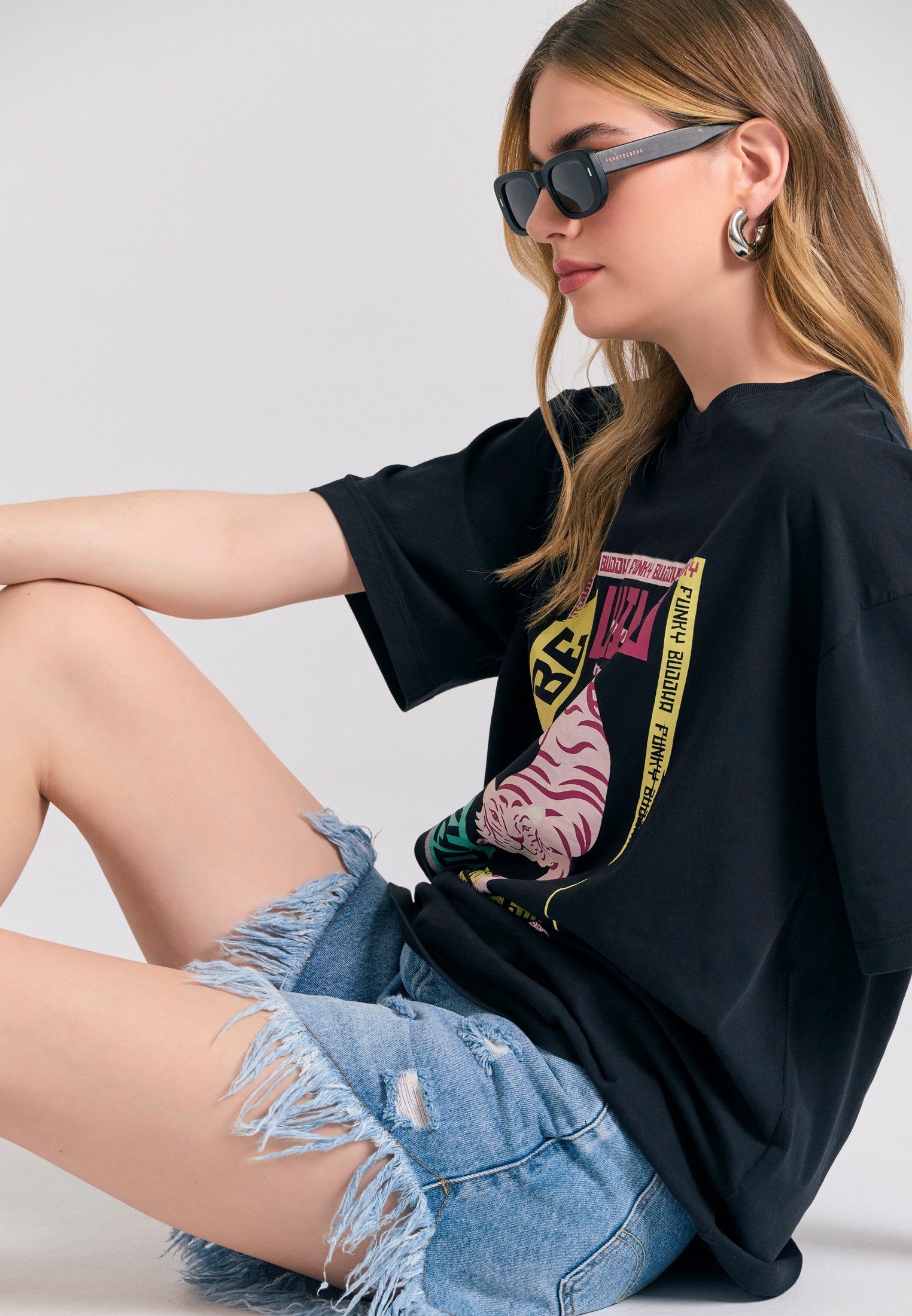 Women's Jeans Funky Buddha Blue