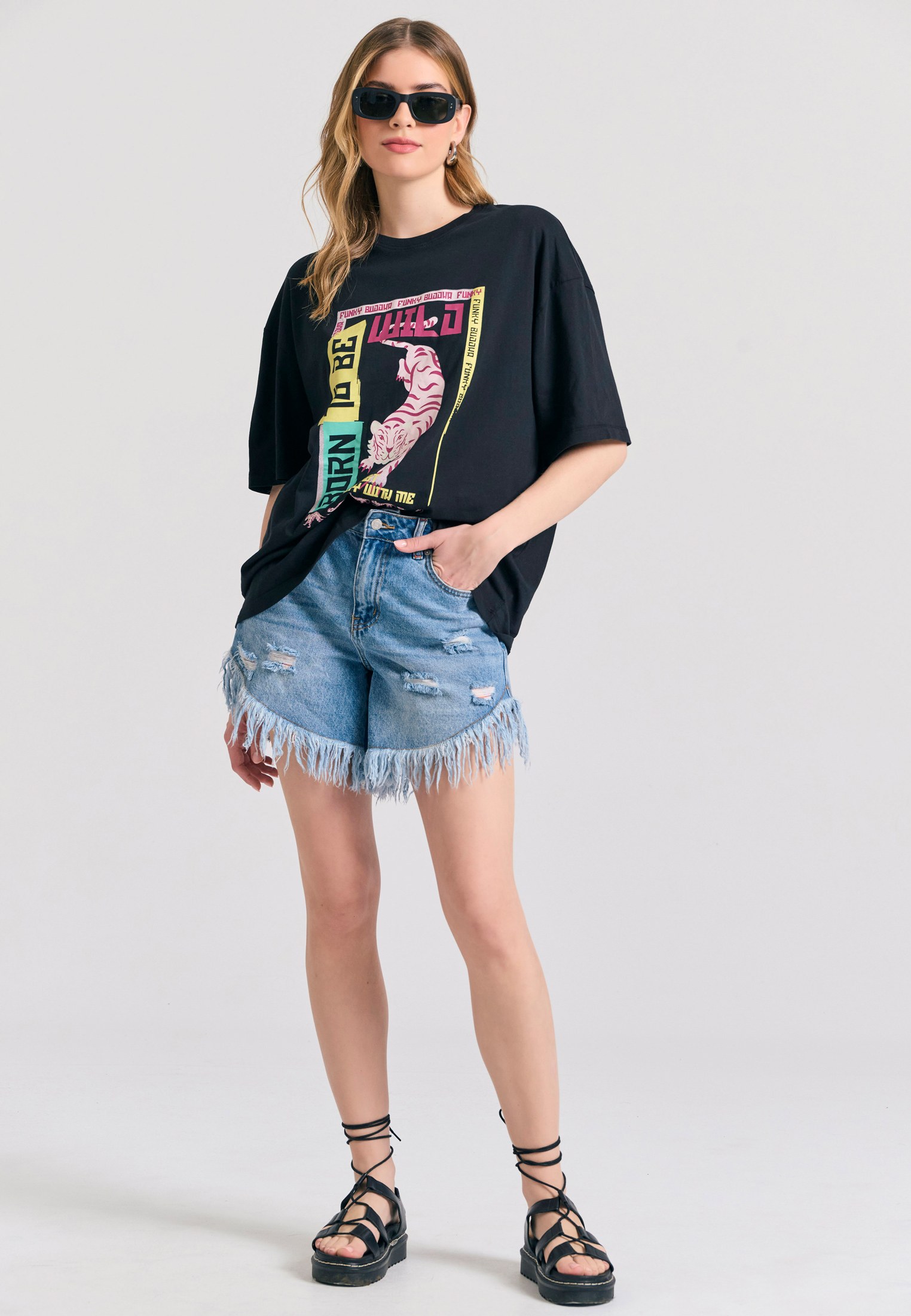 Women's Jeans Funky Buddha Blue