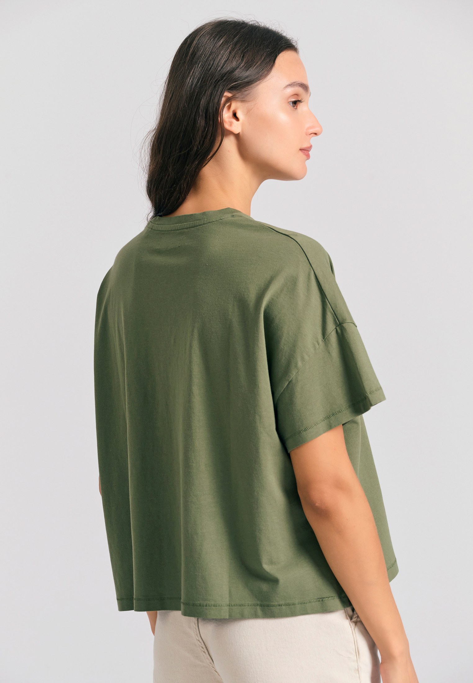 Women's Shirts Funky Buddha Green