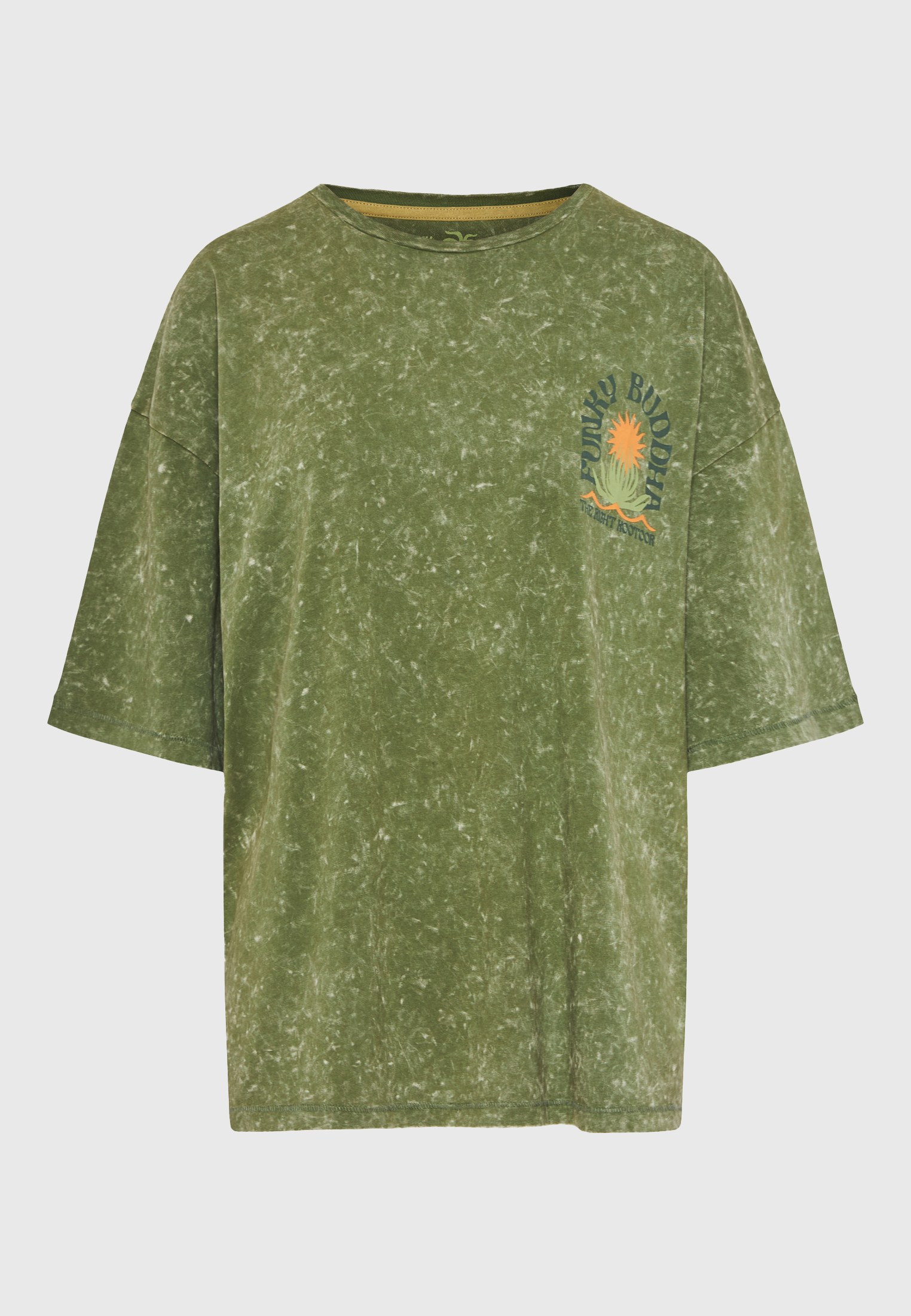 Women's T-Shirts Funky Buddha Khaki