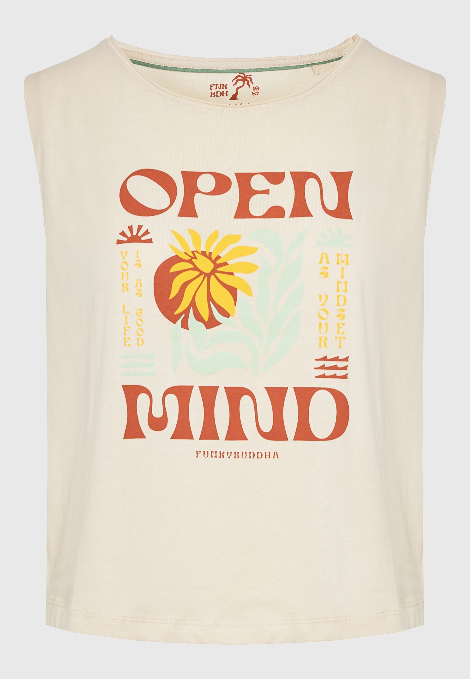 Women's T-Shirts Funky Buddha White