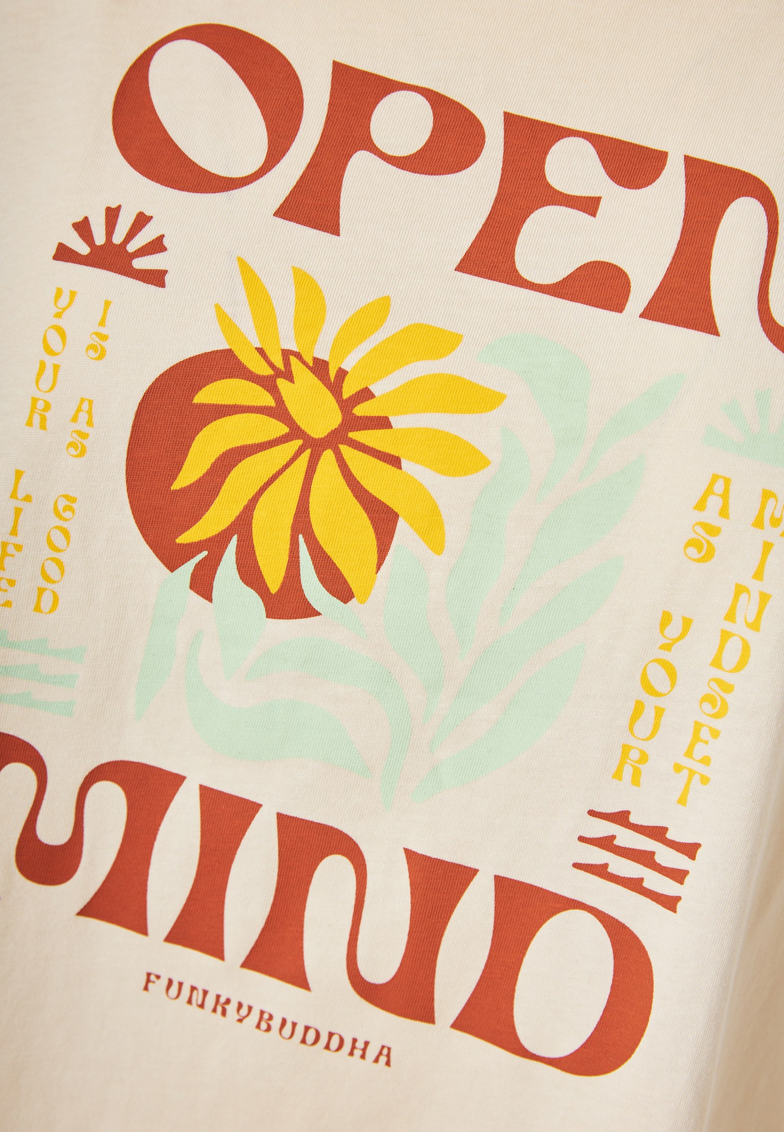 Women's T-Shirts Funky Buddha White