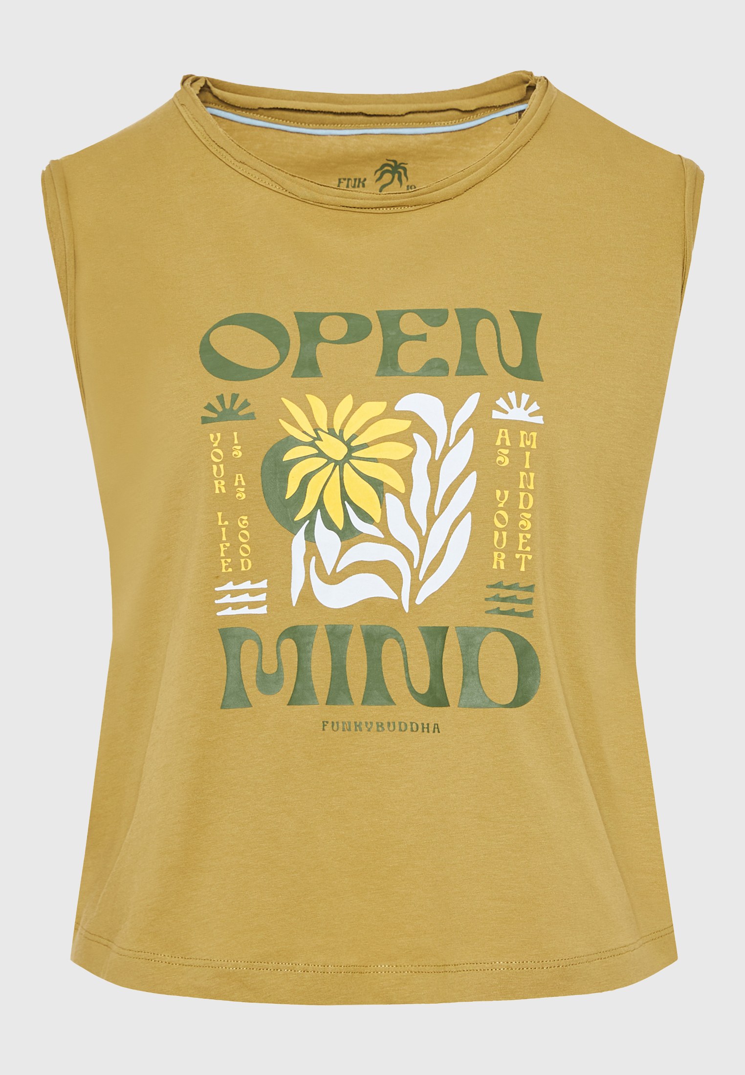 Women's Shirts Funky Buddha Green