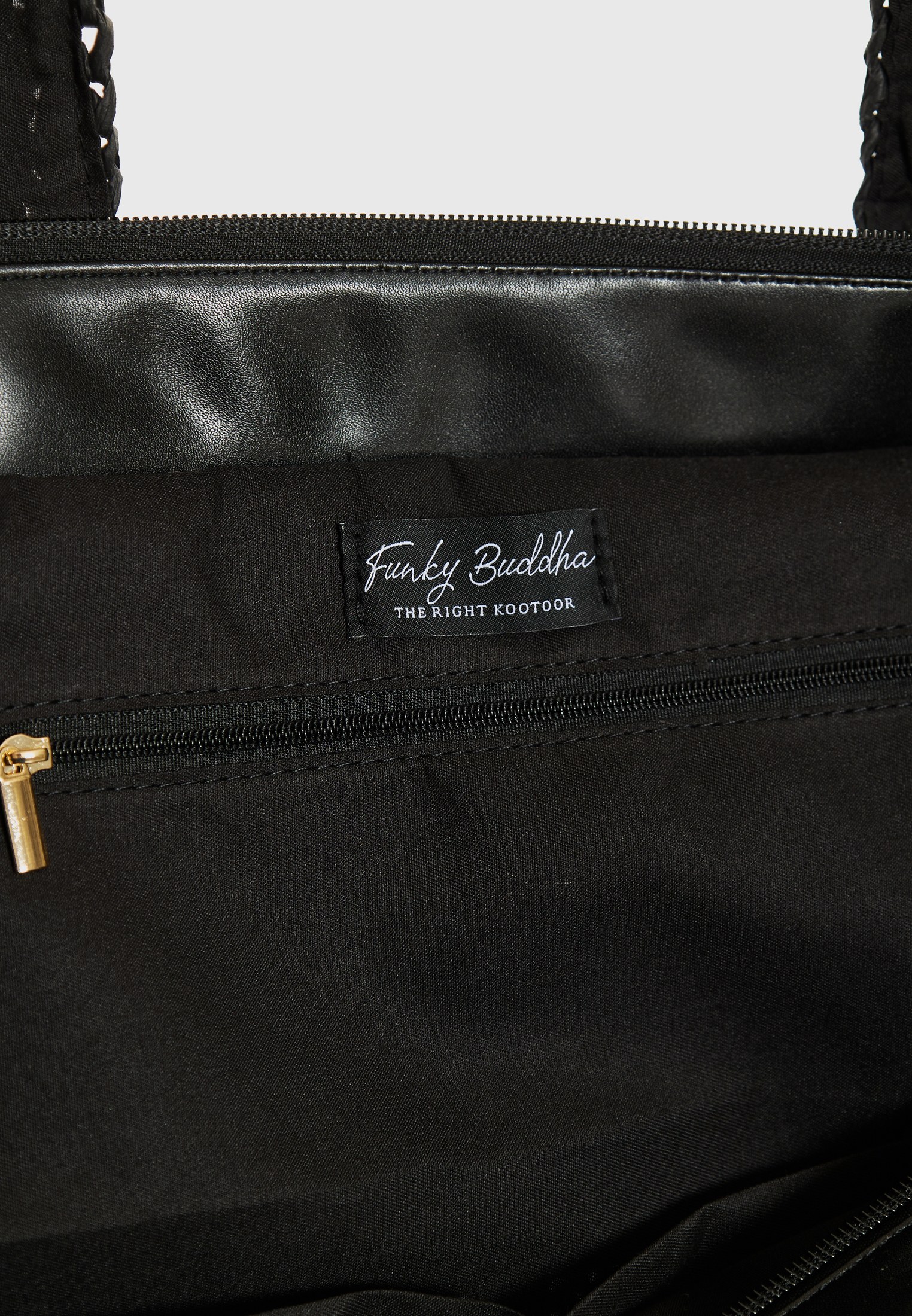 Women's Handbags Funky Buddha Black