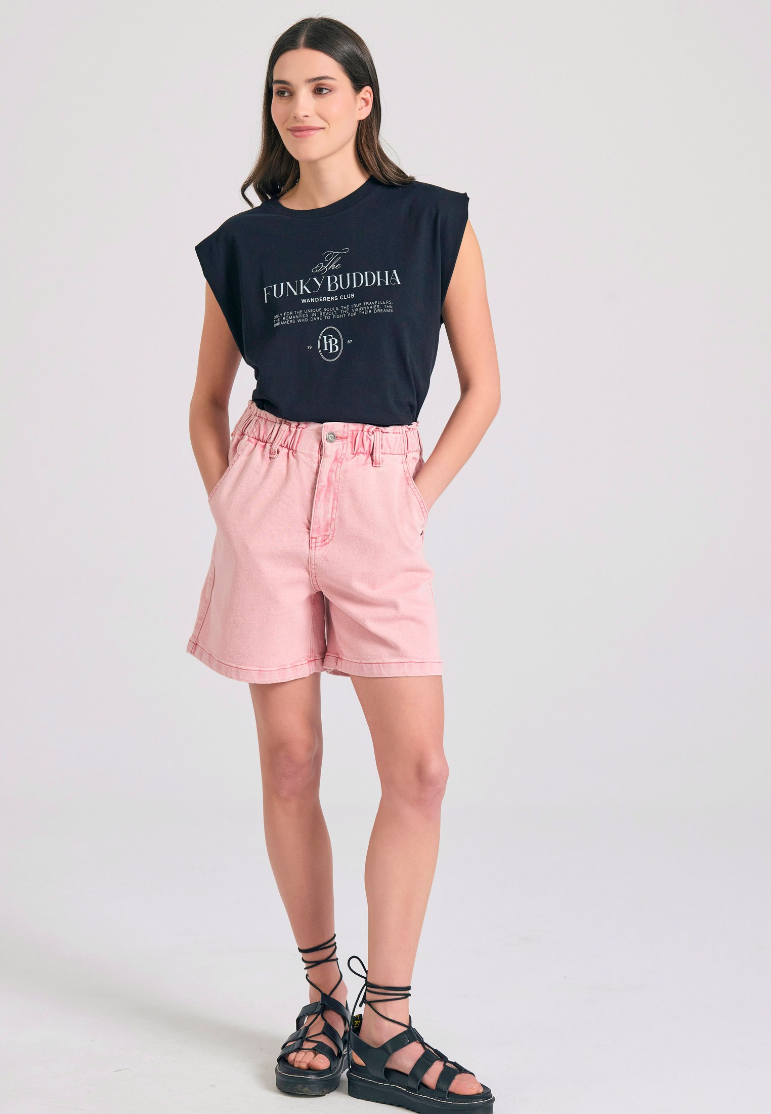 Women's Jeans Funky Buddha Pink