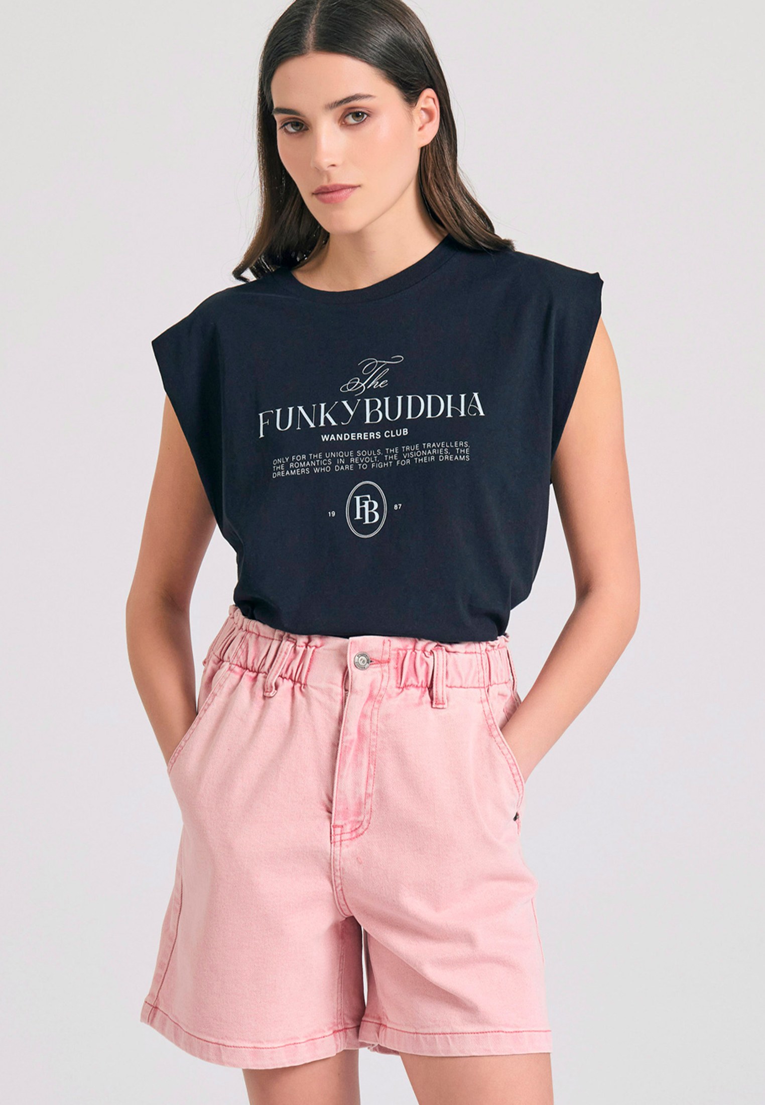 Women's Jeans Funky Buddha Pink