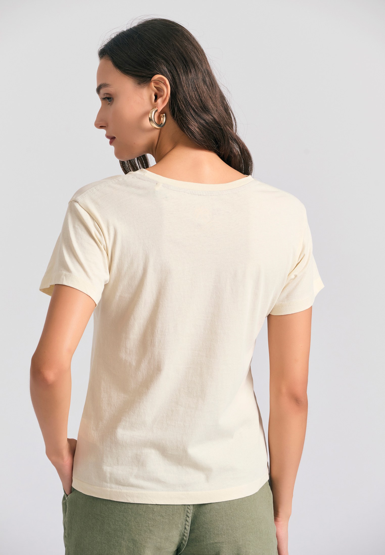 Women's T-Shirts Funky Buddha White