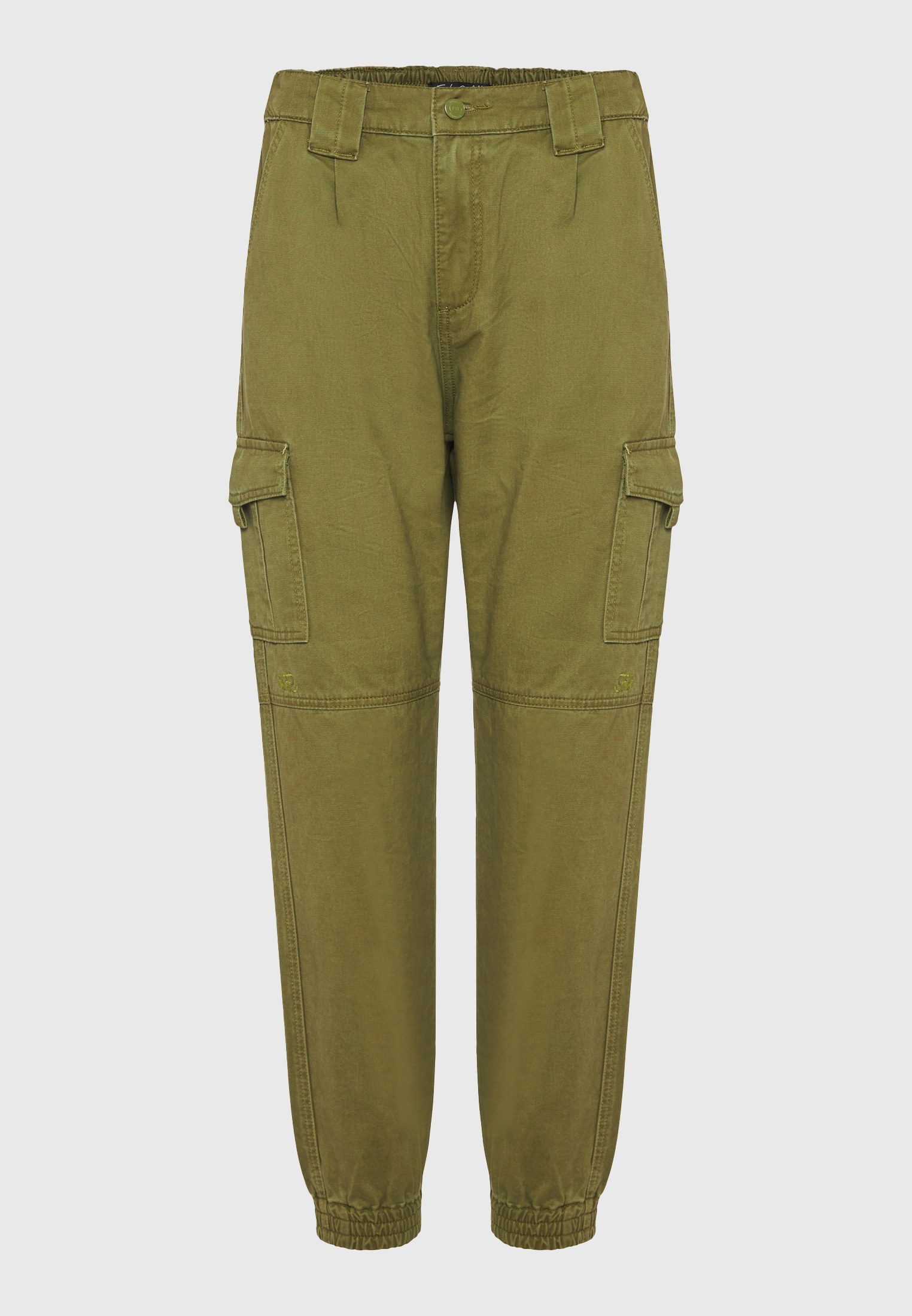 Women's Cargo Pants Funky Buddha Green