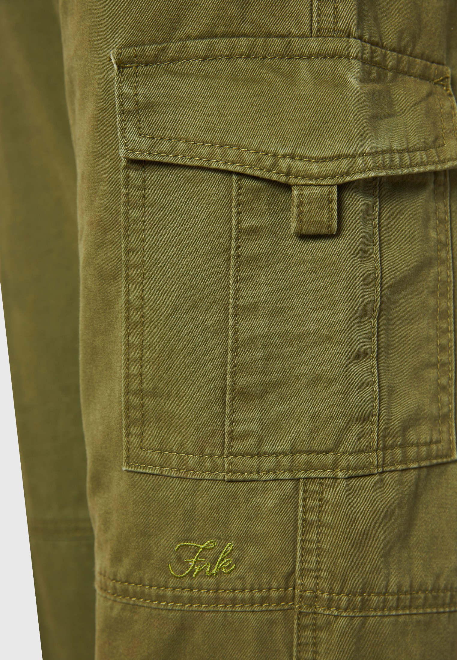 Women's Cargo Pants Funky Buddha Green