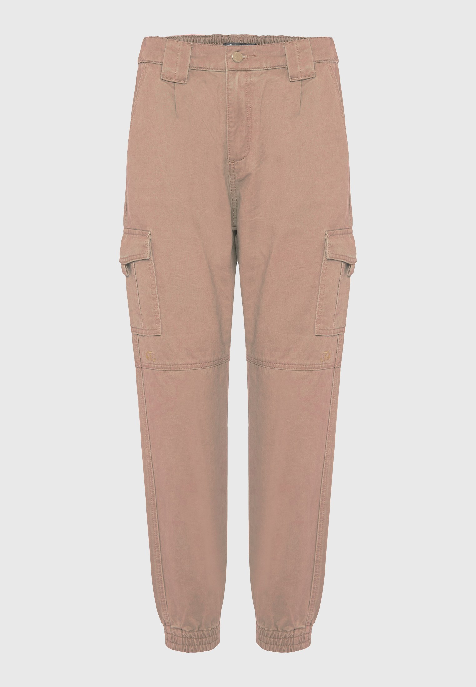 Women's Cargo Pants Funky Buddha Beige