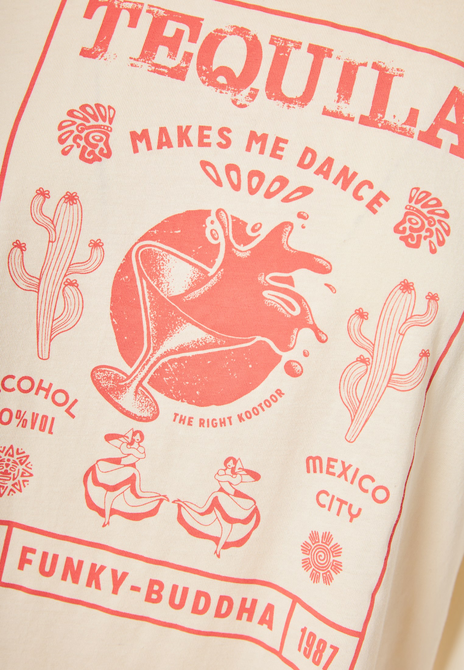 Women's T-Shirts Funky Buddha White