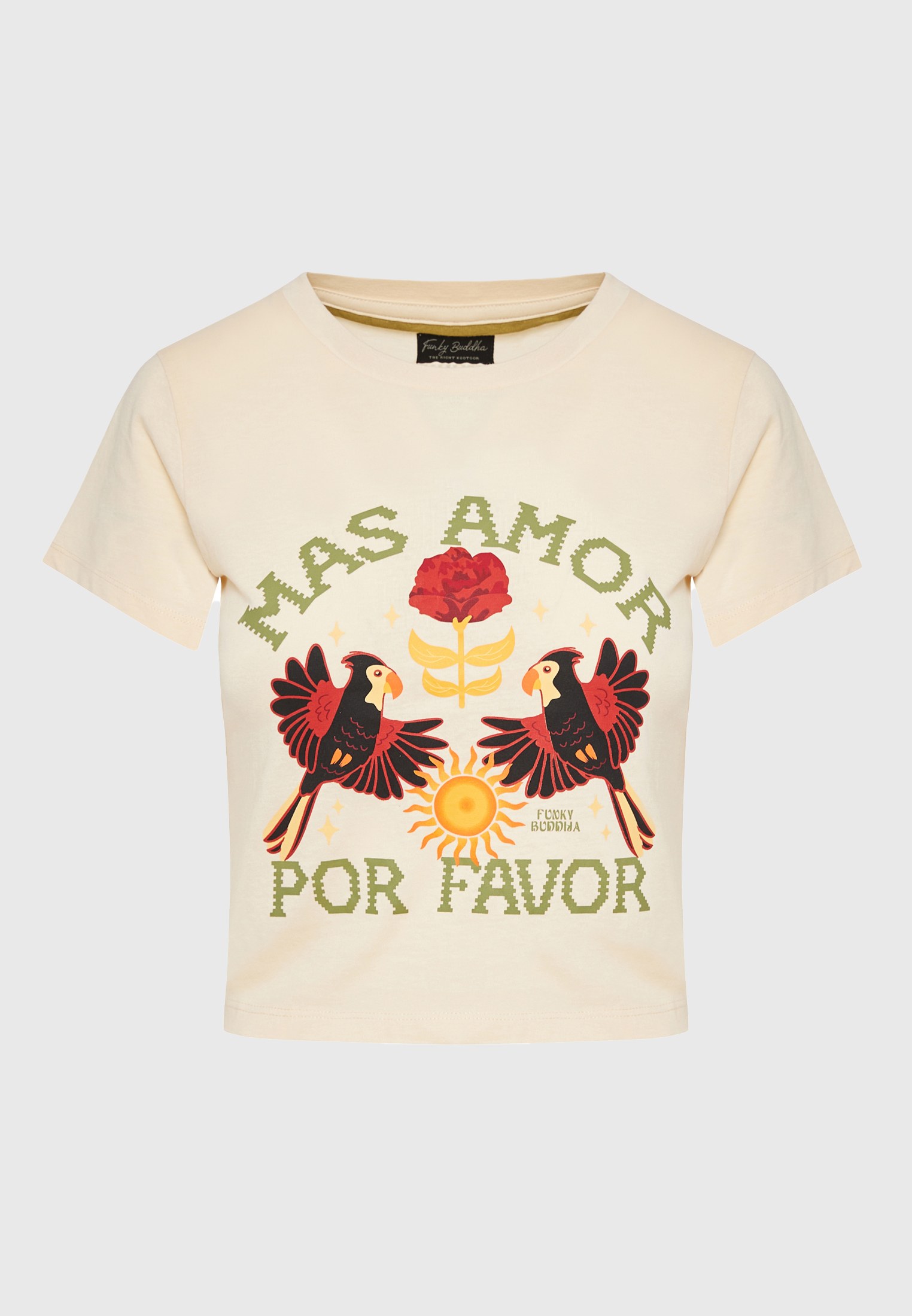 Women's Shirts Funky Buddha White