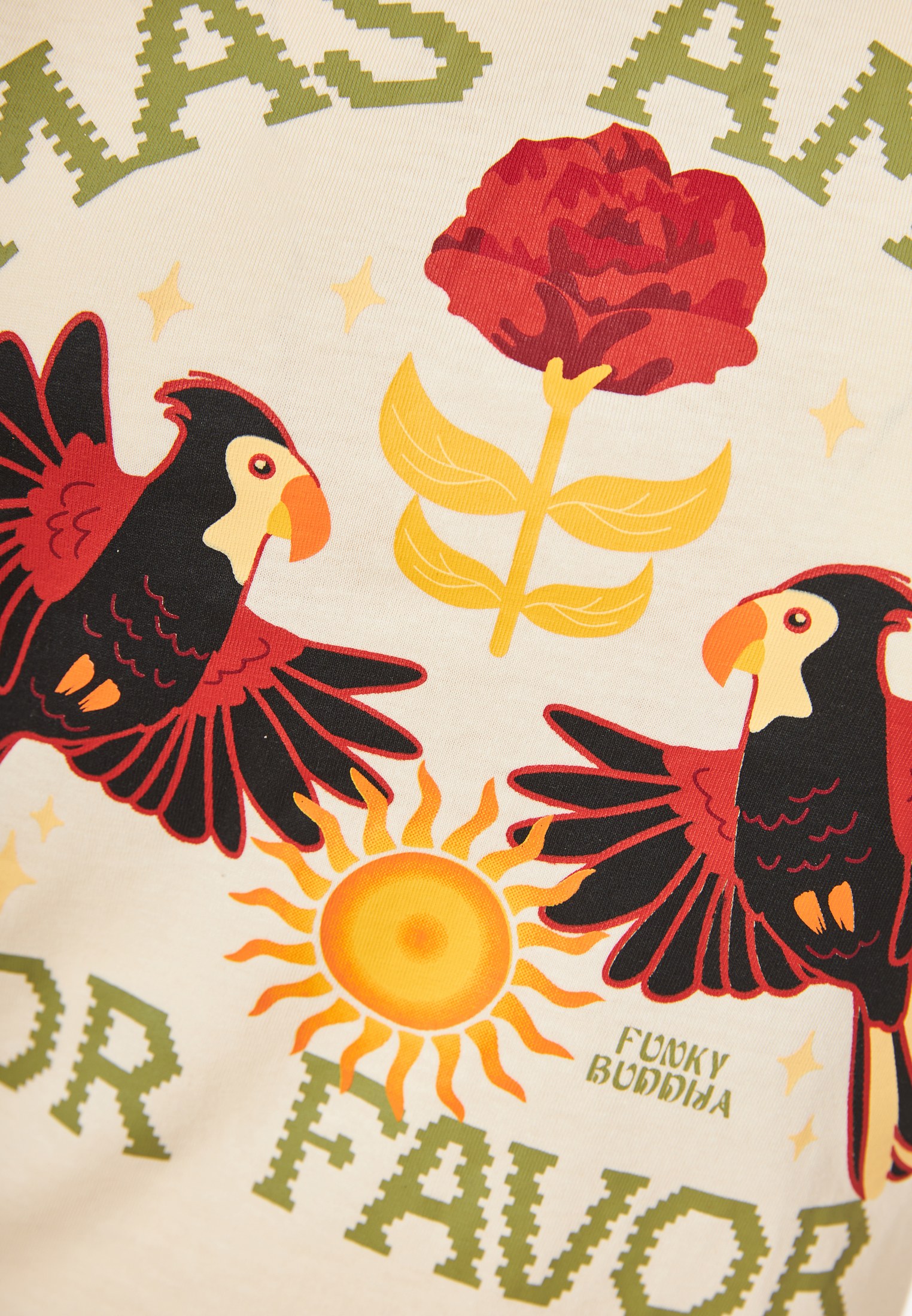 Women's Shirts Funky Buddha White