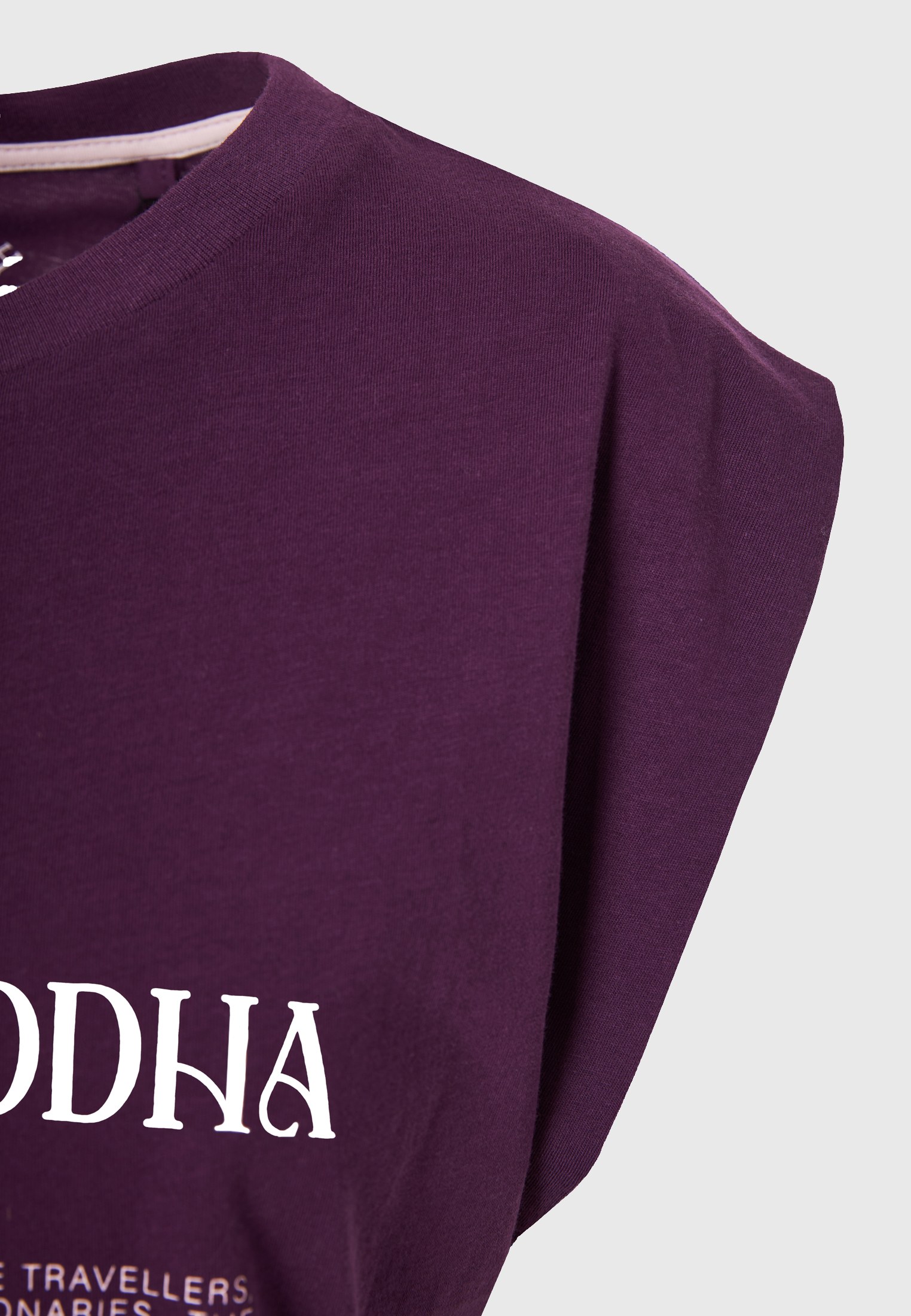 Women's T-Shirts Funky Buddha Purple
