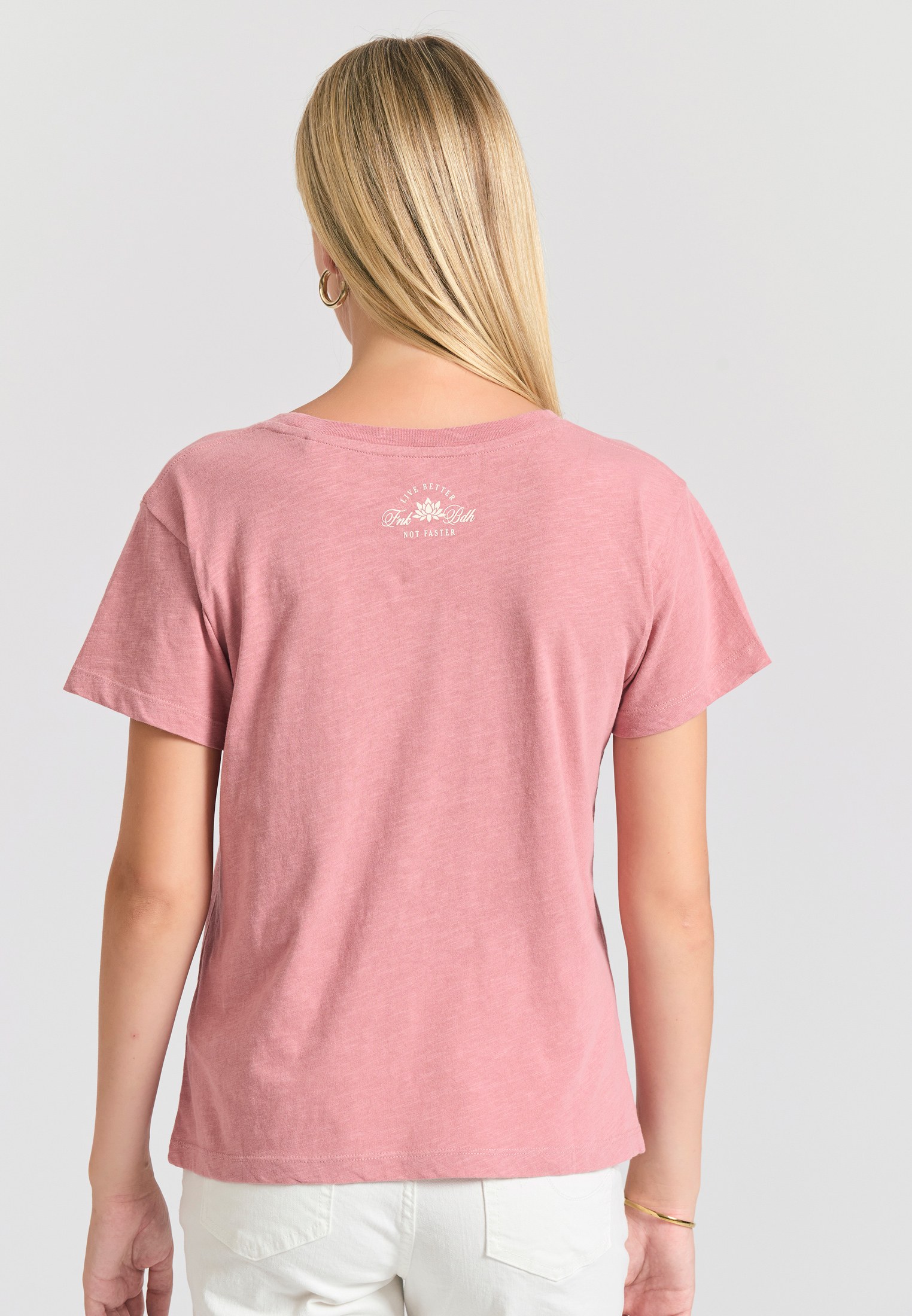Women's T-Shirts Funky Buddha Pink