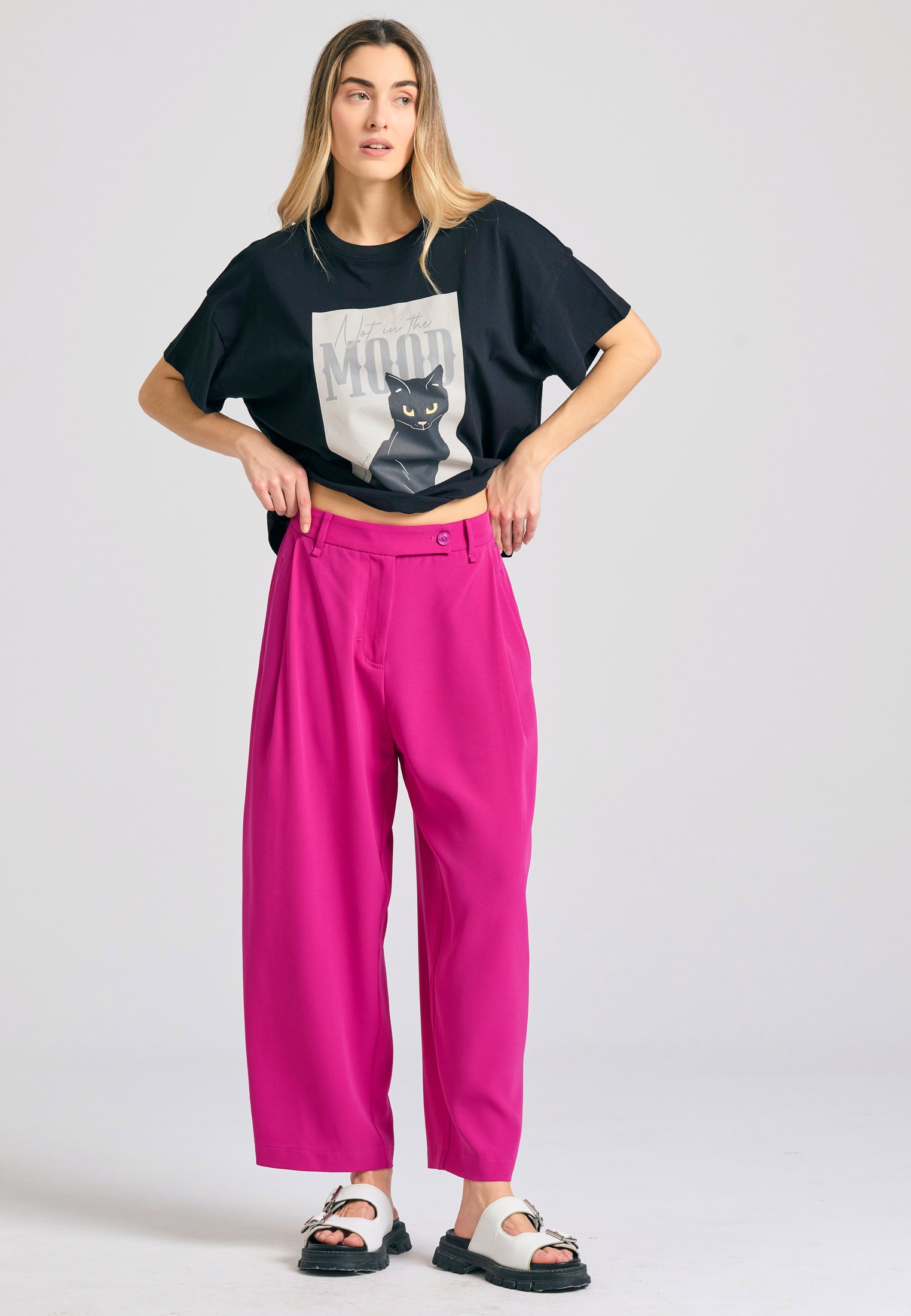 Women's T-Shirts Funky Buddha Black