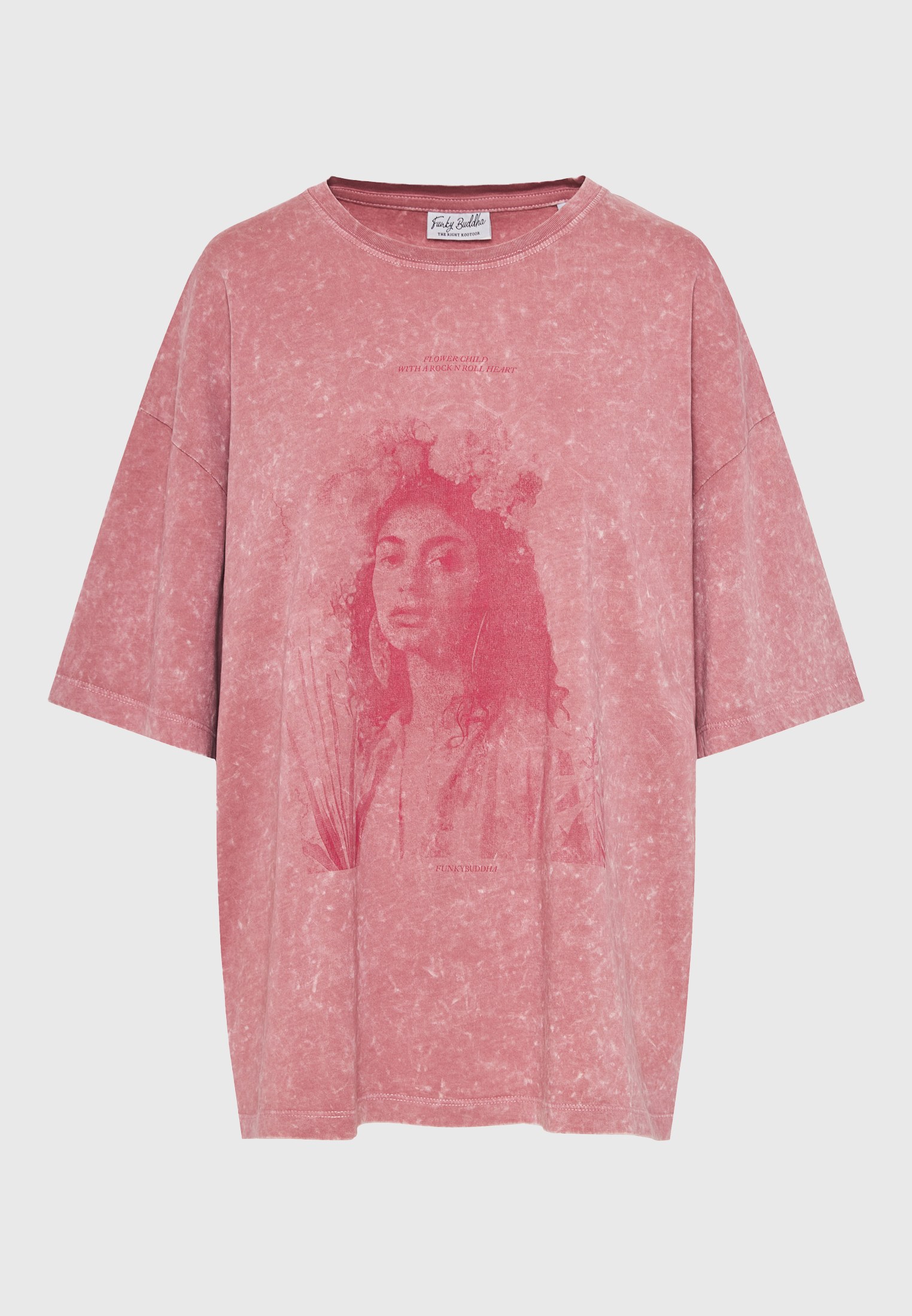 Women's Shirts Funky Buddha Pink