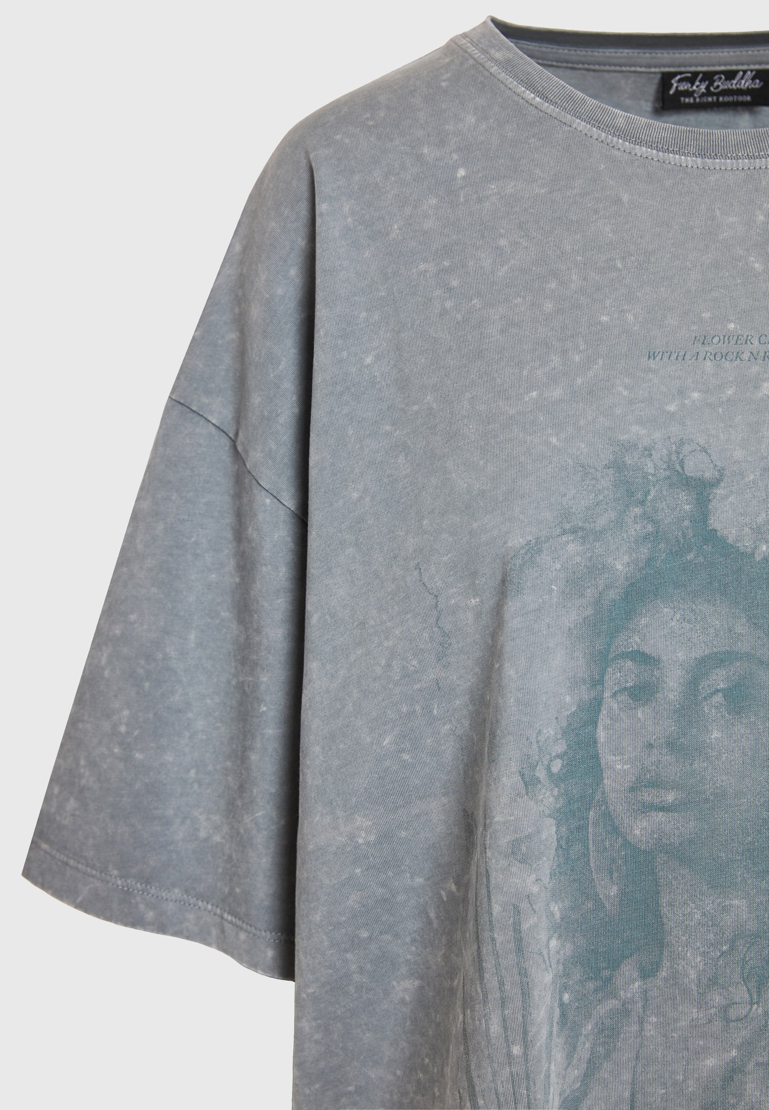 Women's T-Shirts Funky Buddha Gray