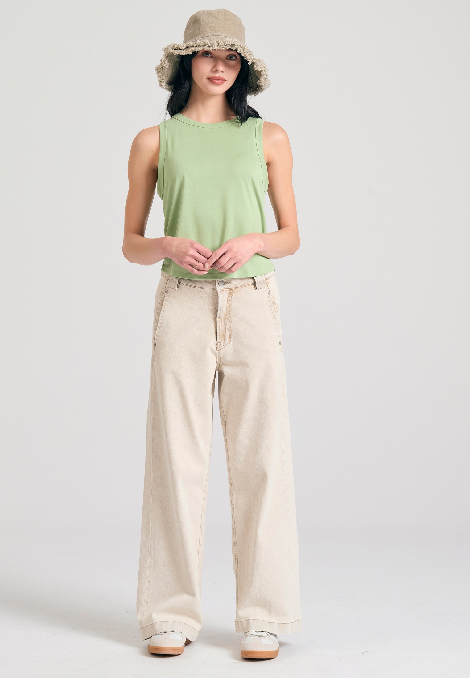 Women's Tops Funky Buddha Green