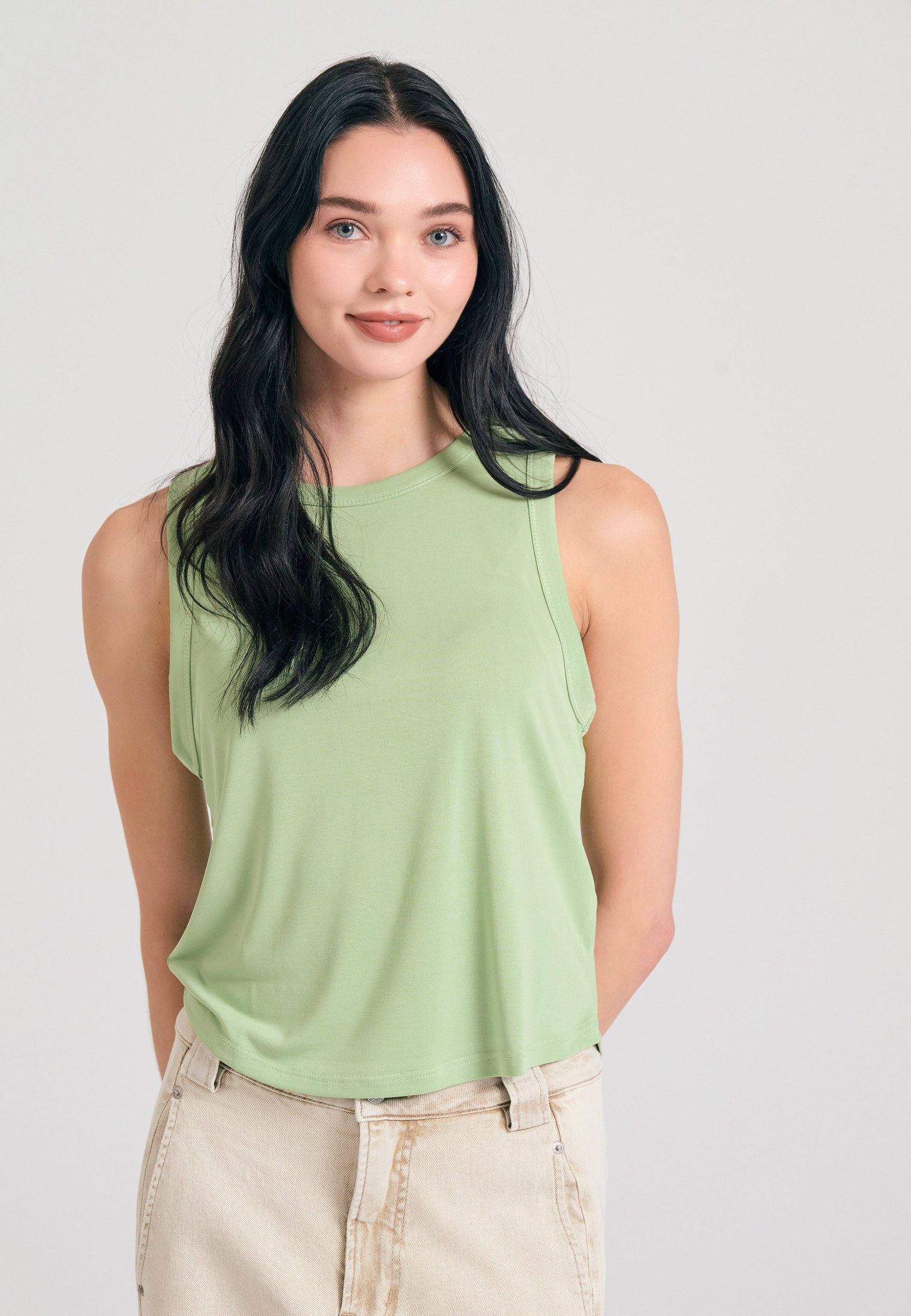 Women's Tops Funky Buddha Green