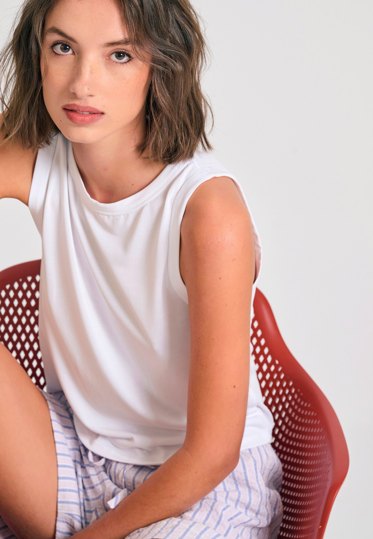 Women's T-Shirts Funky Buddha White