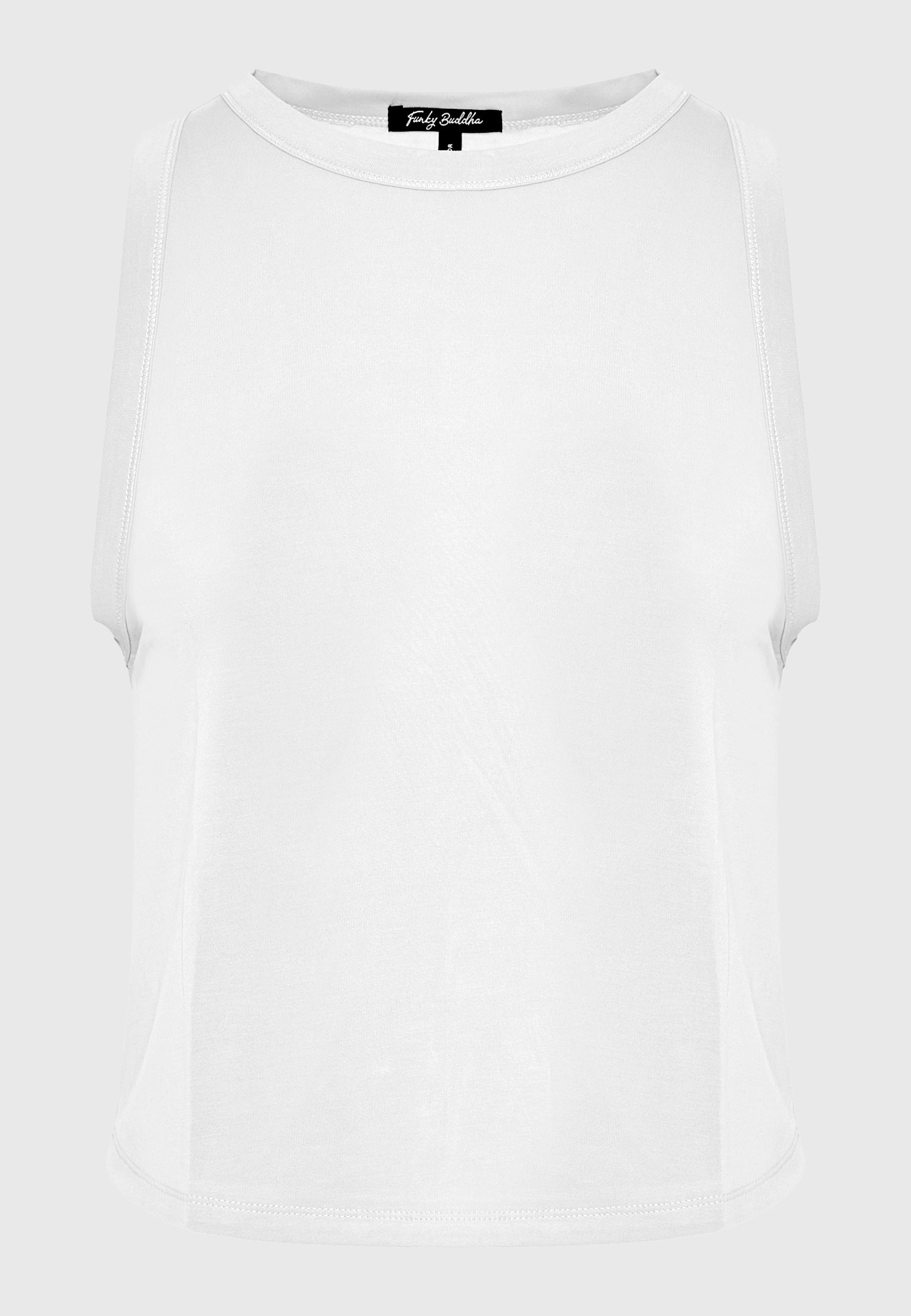 Women's T-Shirts Funky Buddha White