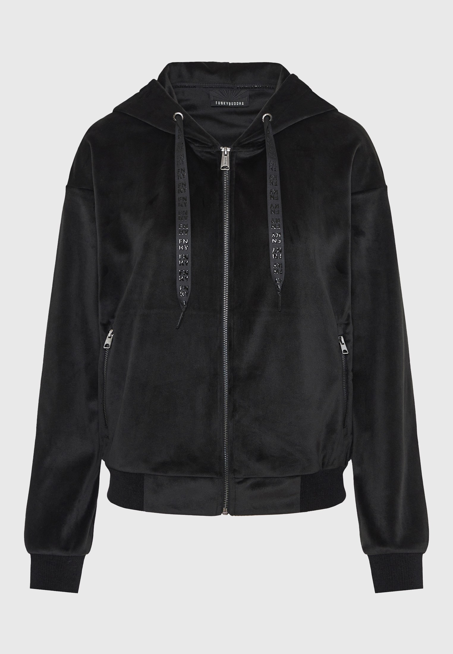 Γυναικεία βελουτέ ζακέτα φωτογραφία