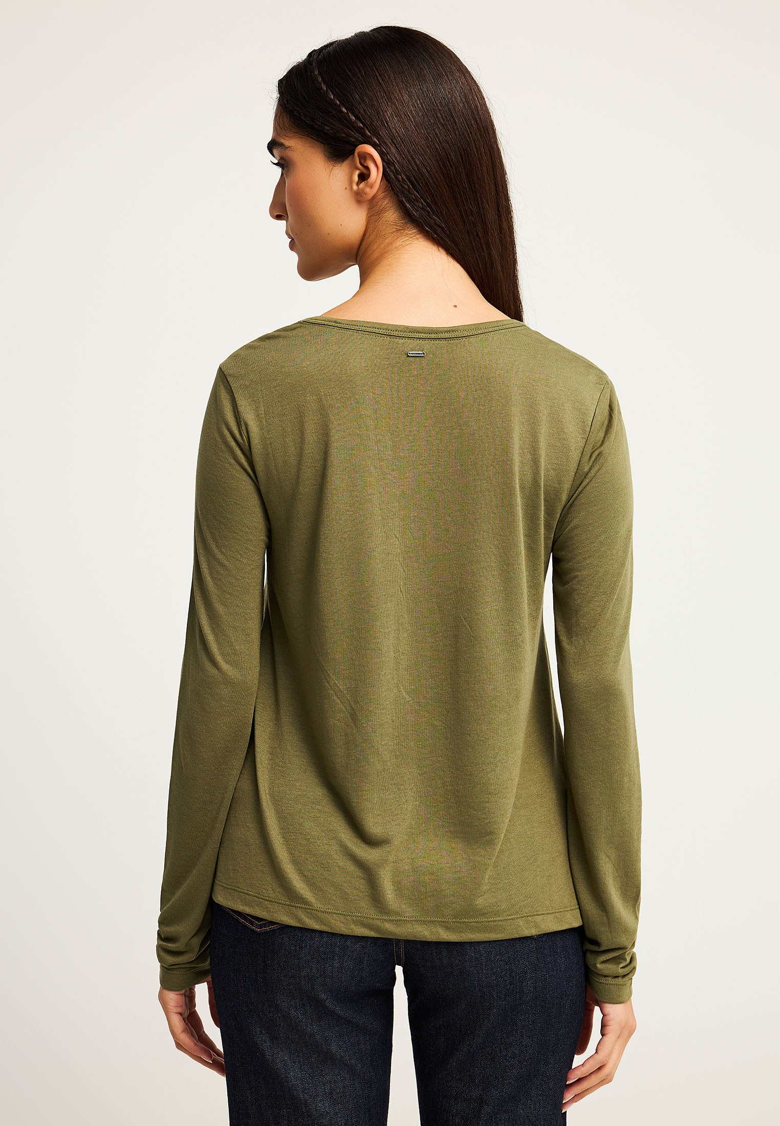 Women's Blouses Funky Buddha Green