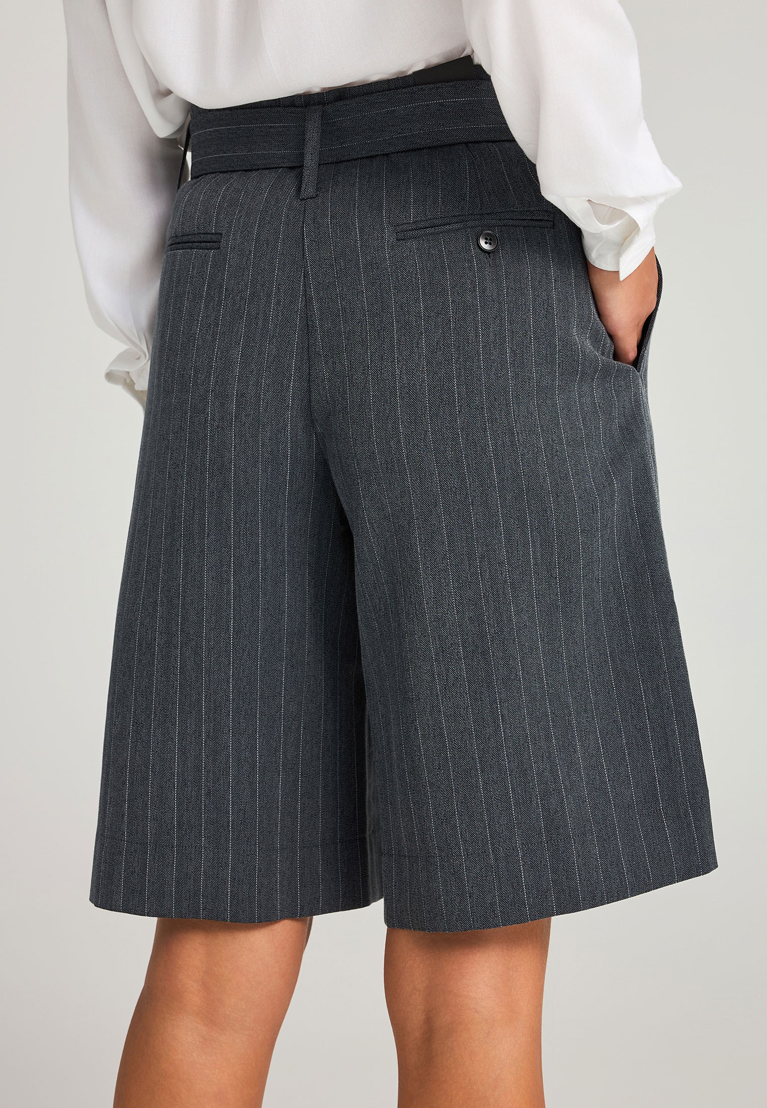 Women's Shorts Funky Buddha Gray