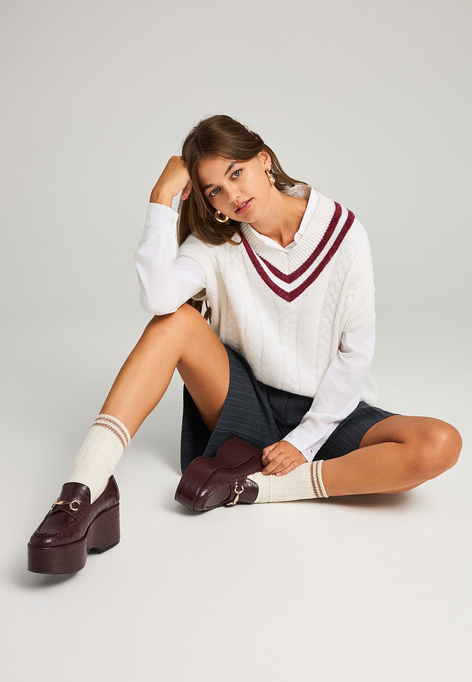 Women's Shorts Funky Buddha Gray