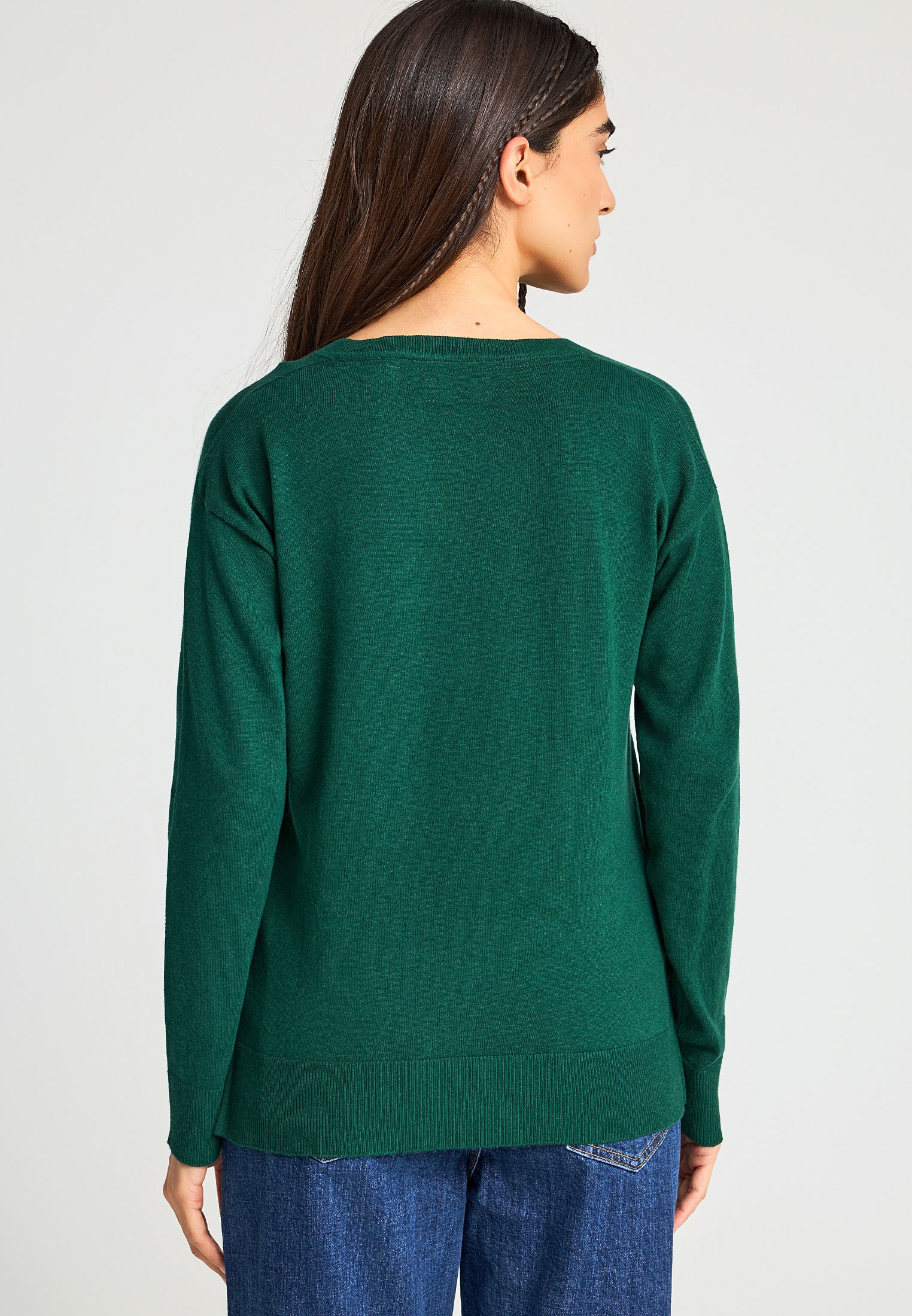 Women's Knitwear Funky Buddha Green