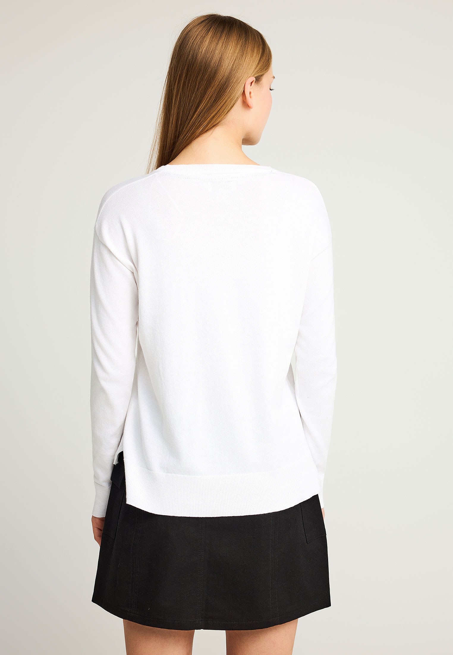 Women's Knitwear Funky Buddha White