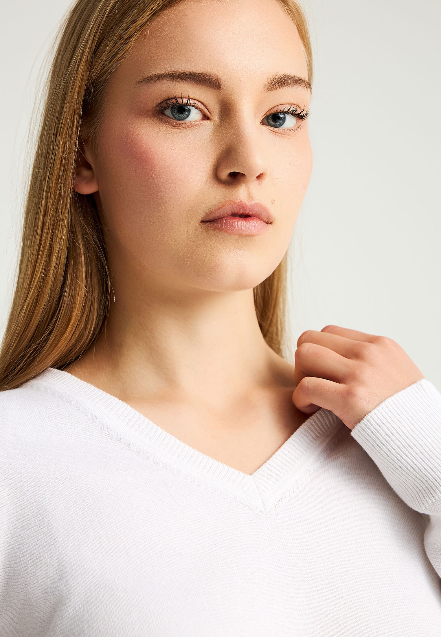 Women's Knitwear Funky Buddha White