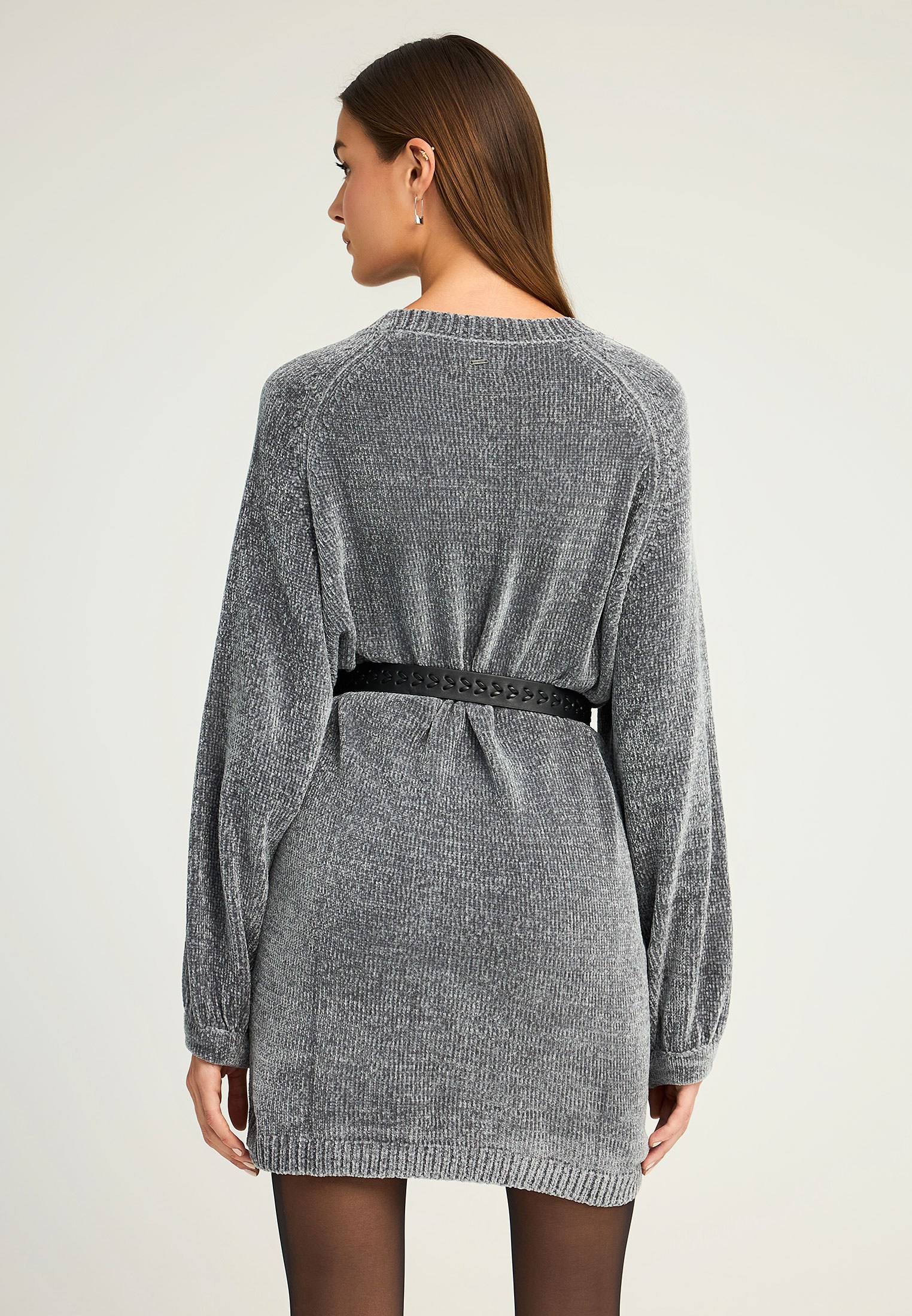 Γυναικείο chenille φόρεμα φωτογραφία