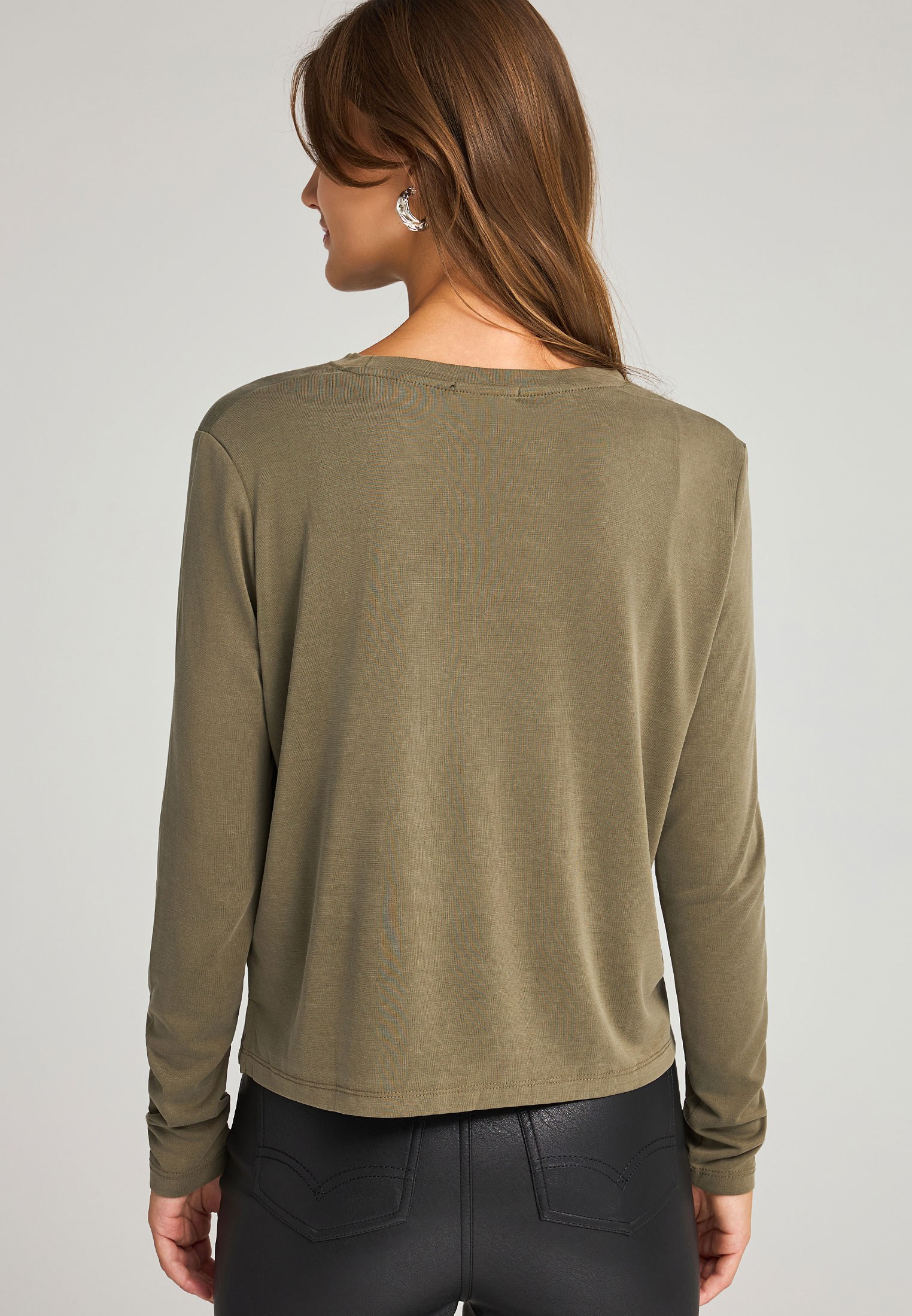 Women's Blouses Funky Buddha Olive