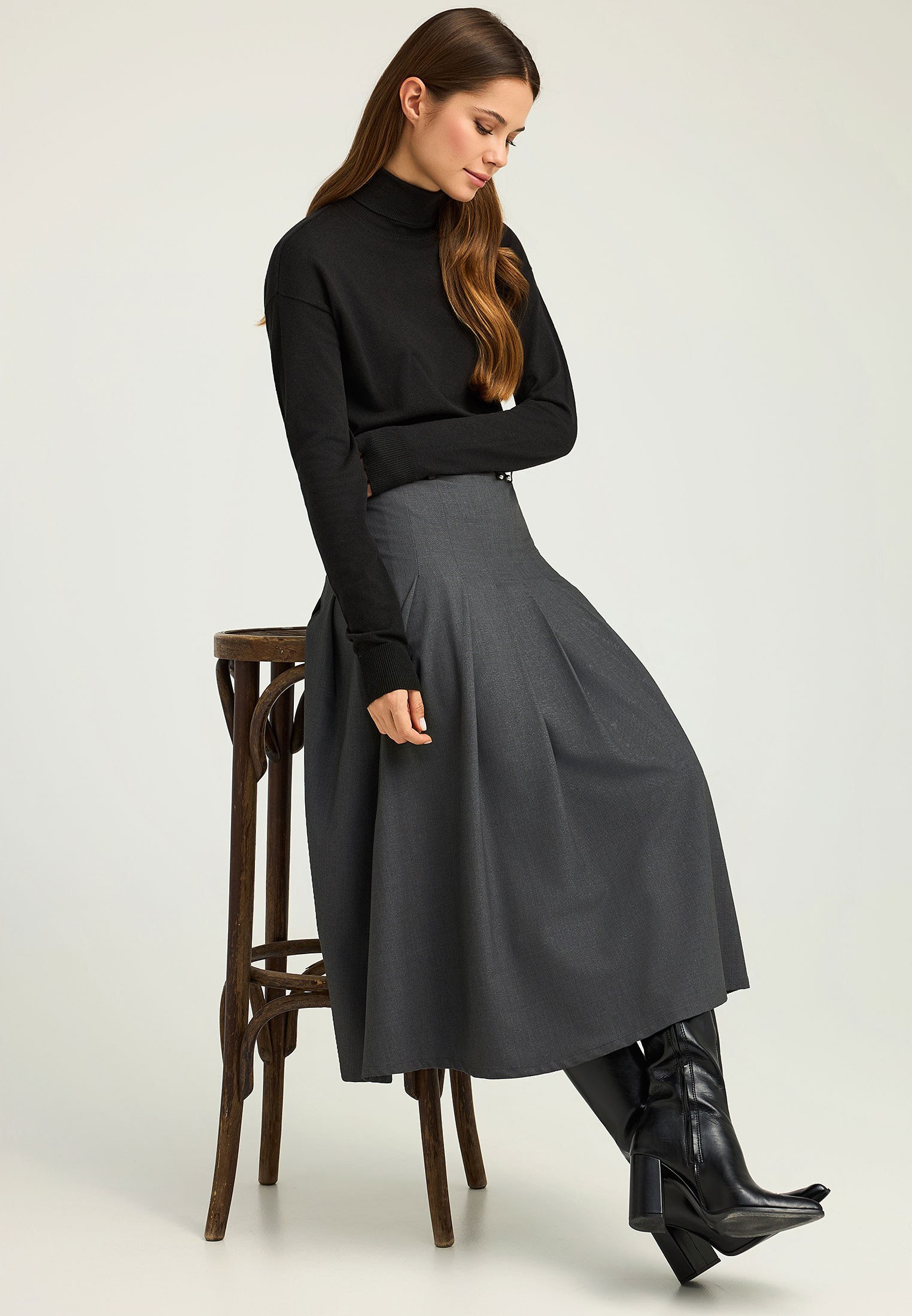 Women's Knitwear Funky Buddha Black