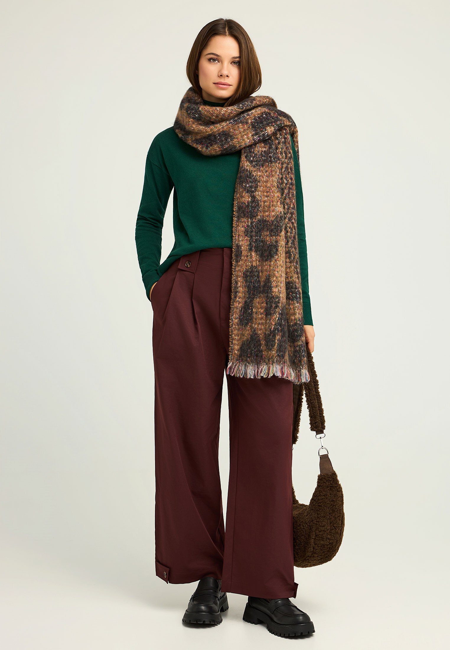 Women's Knitwear Funky Buddha Green