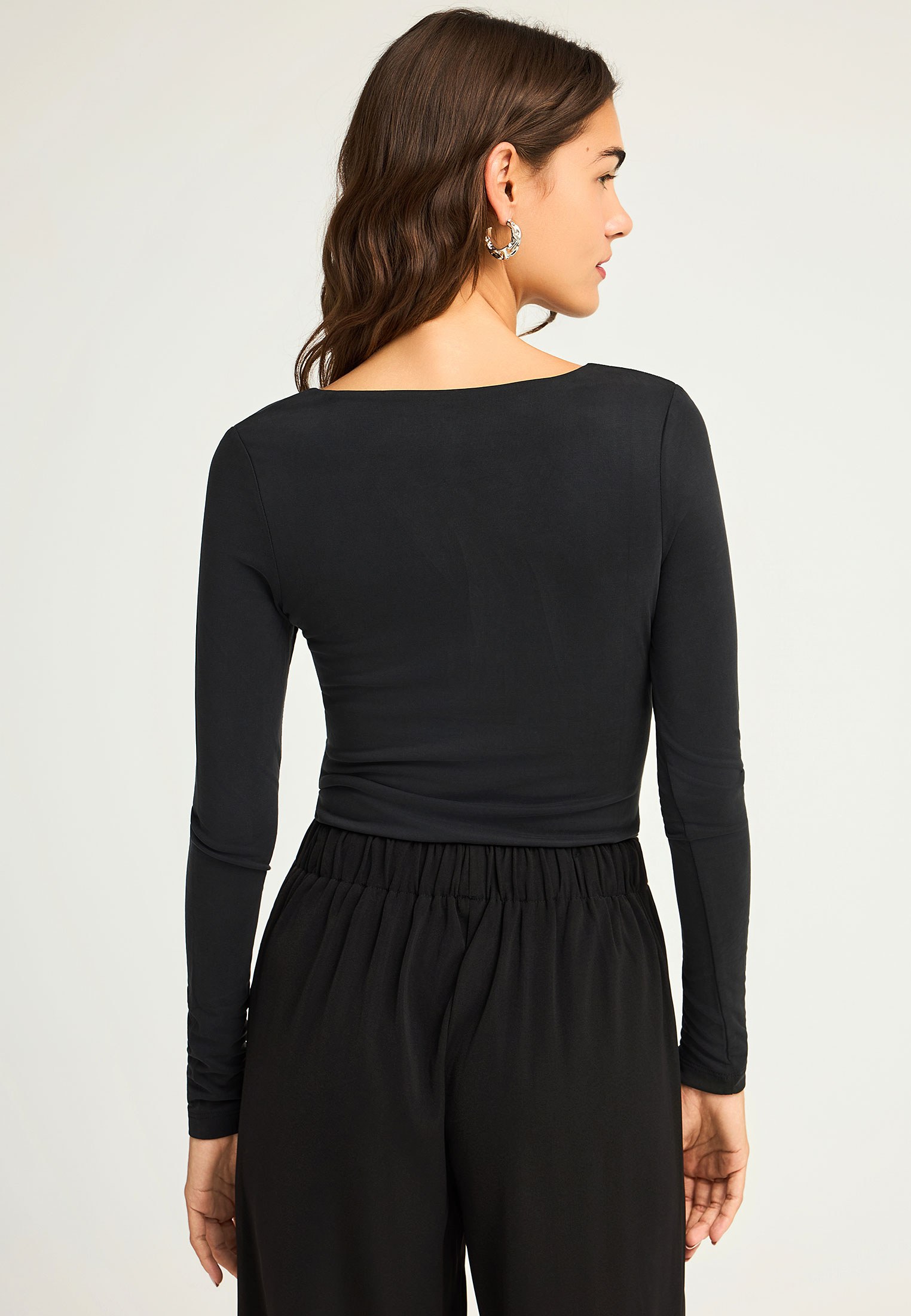 Women's Blouses Funky Buddha Black