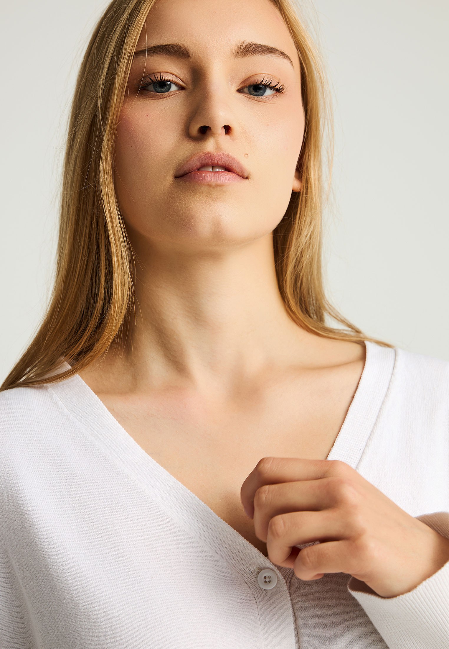 Women's Knitwear Funky Buddha White