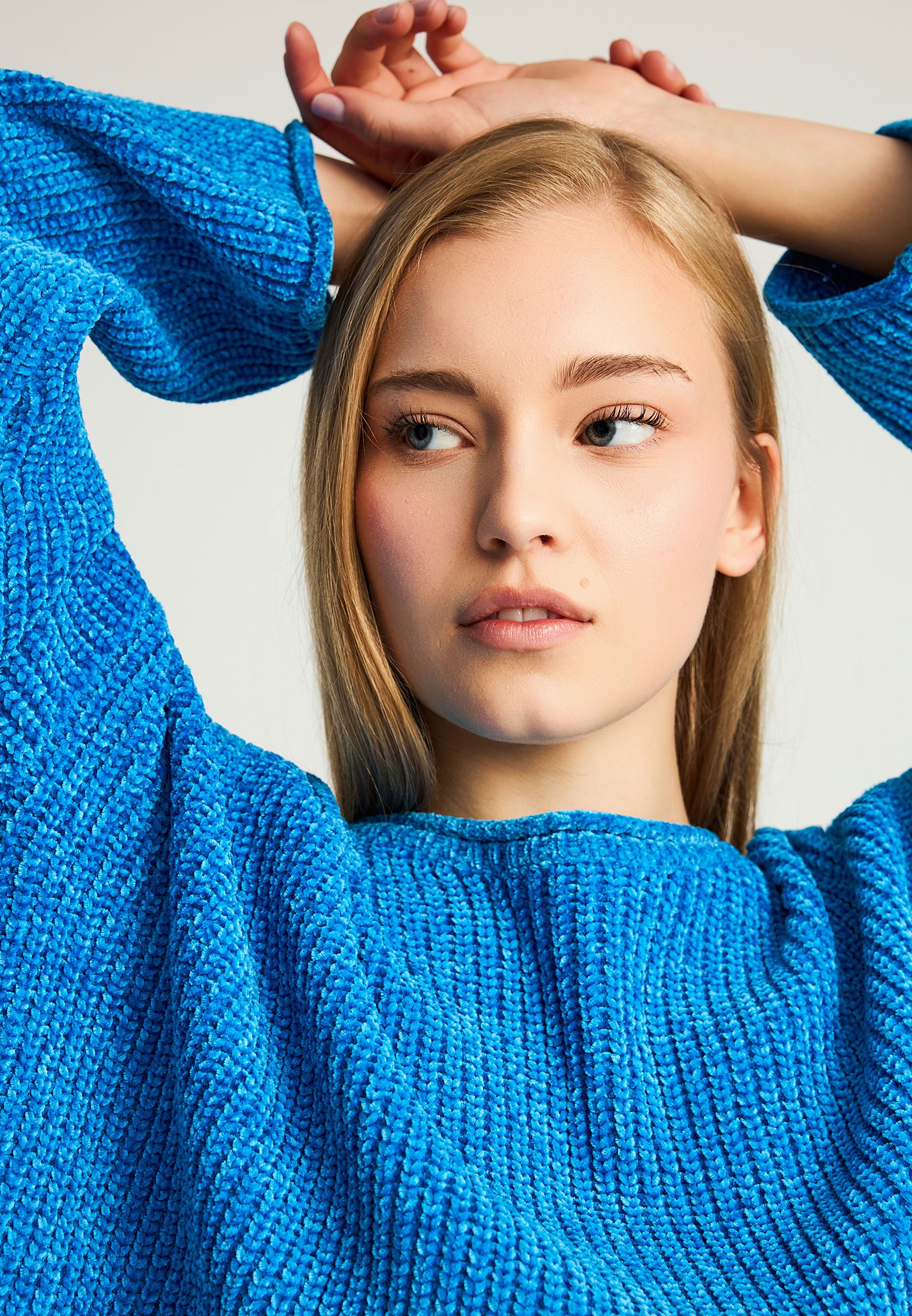 Women's Knitwear Funky Buddha Blue