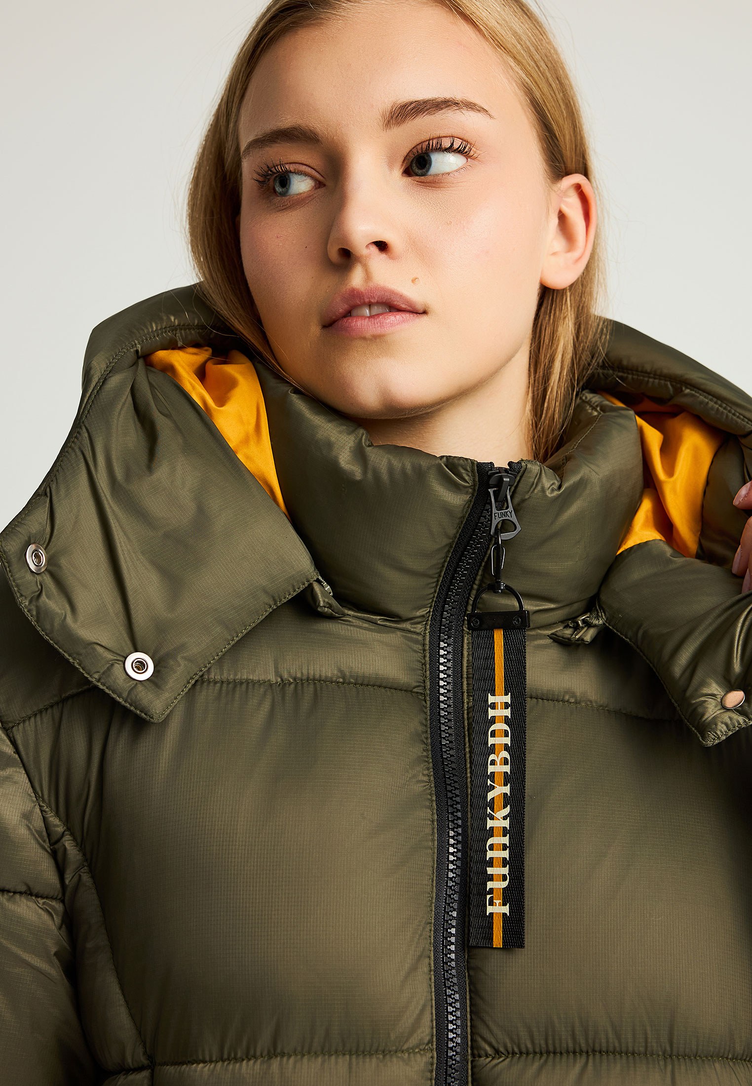 Women's Jackets Funky Buddha Olive